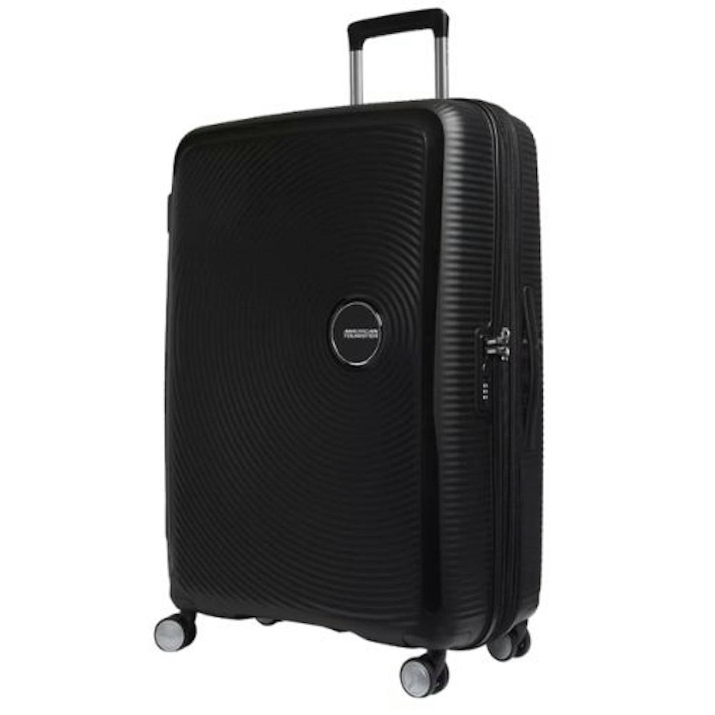 American Tourister Soundbox Expandable Four-Wheel Suitcase