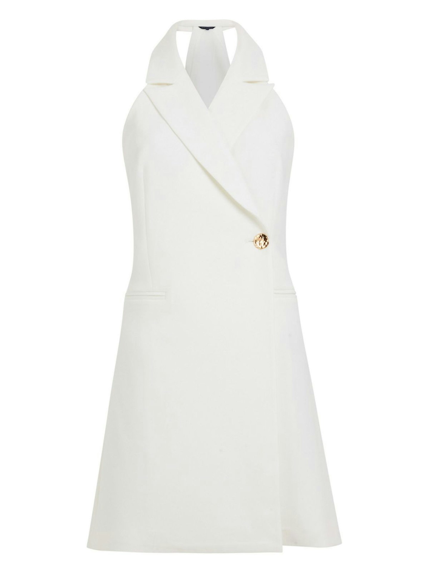French Connection Collared Mini Tailored Dress