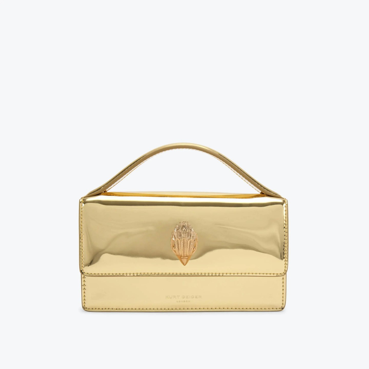 Kurt Geiger gold bag