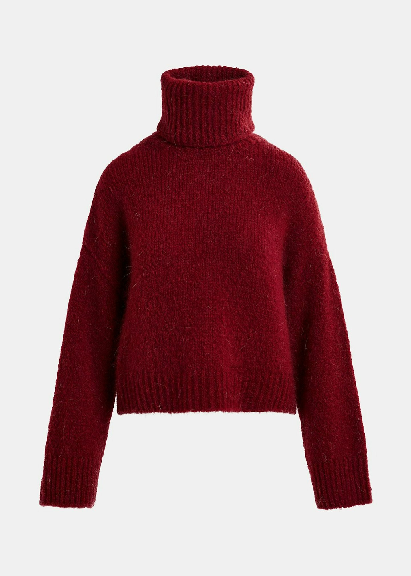 essentiel antwerp chunky turtleneck jumper