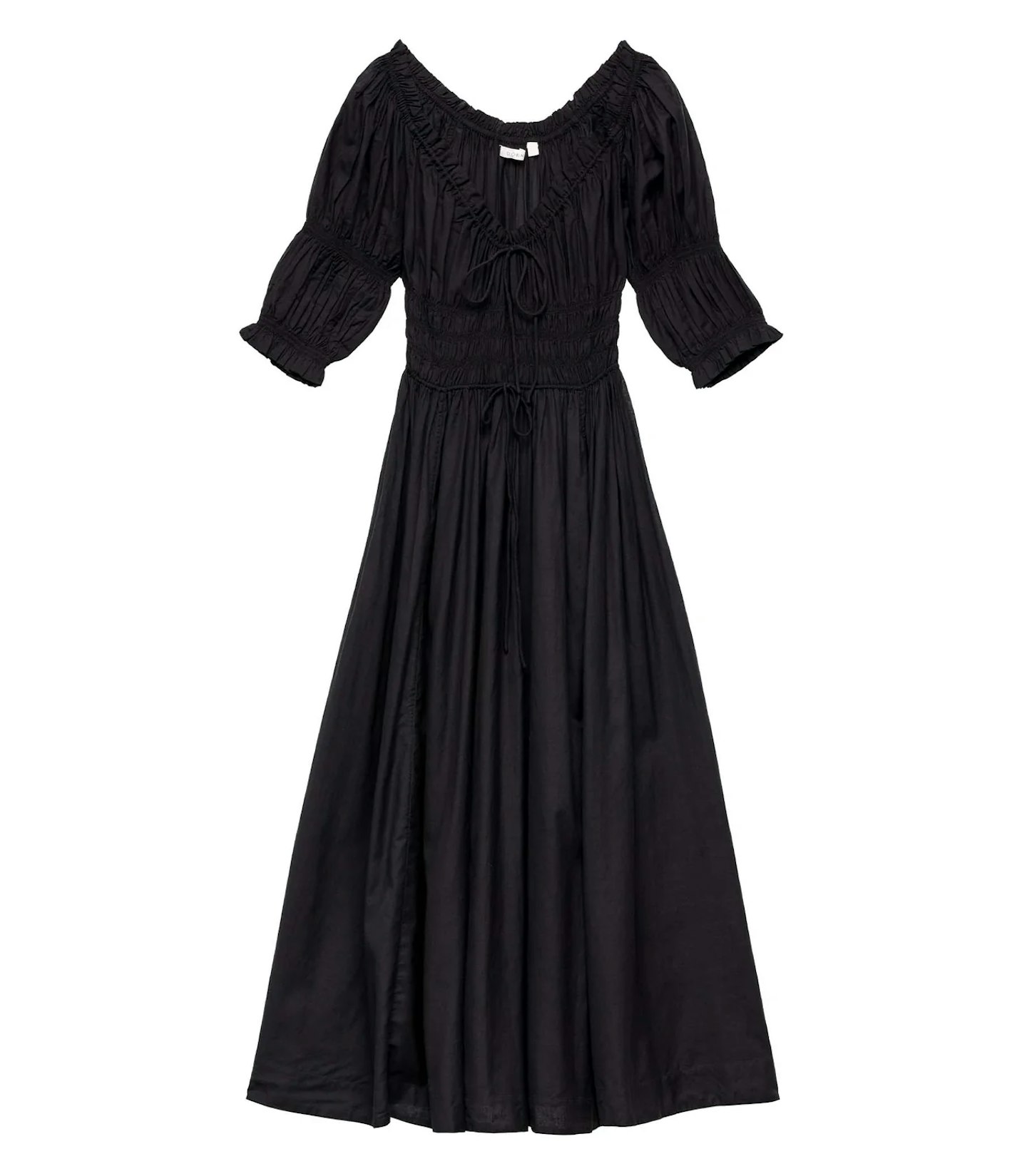 doen ischia dress black 