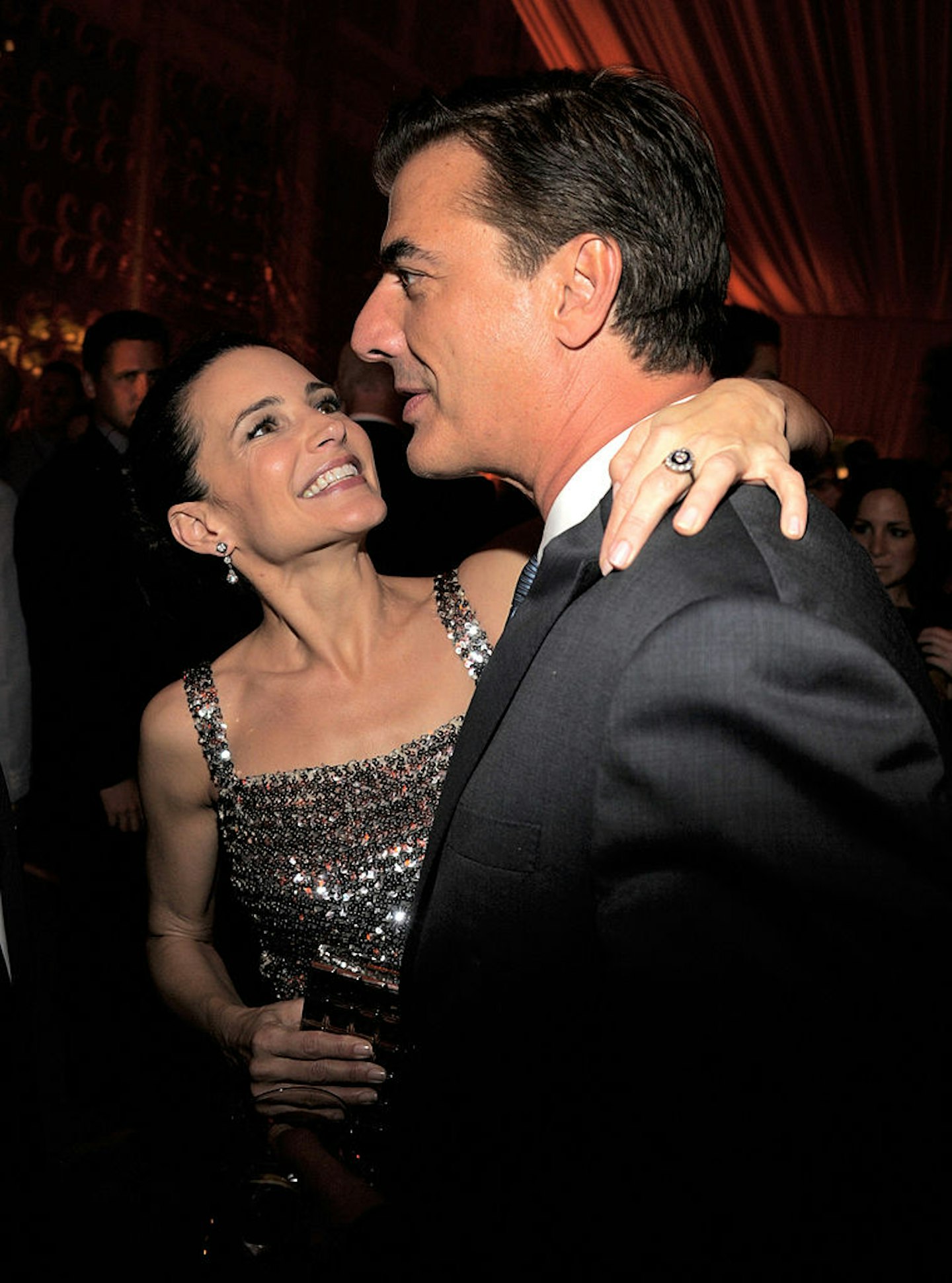 Kristin Davis and Chris Noth