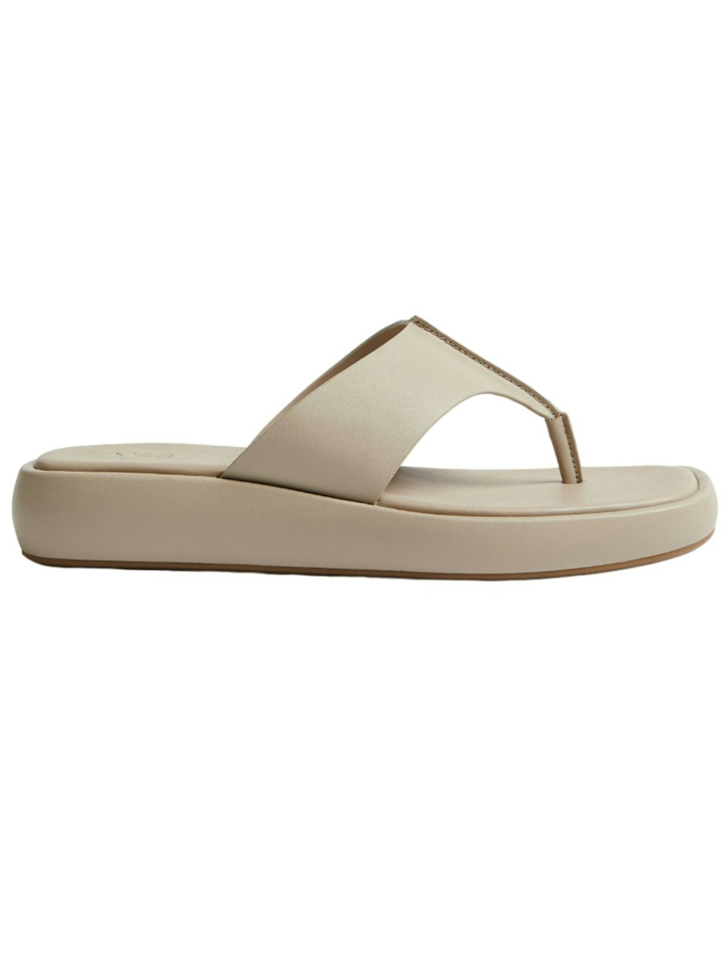 M&S Flatform Toe Thong Sandals