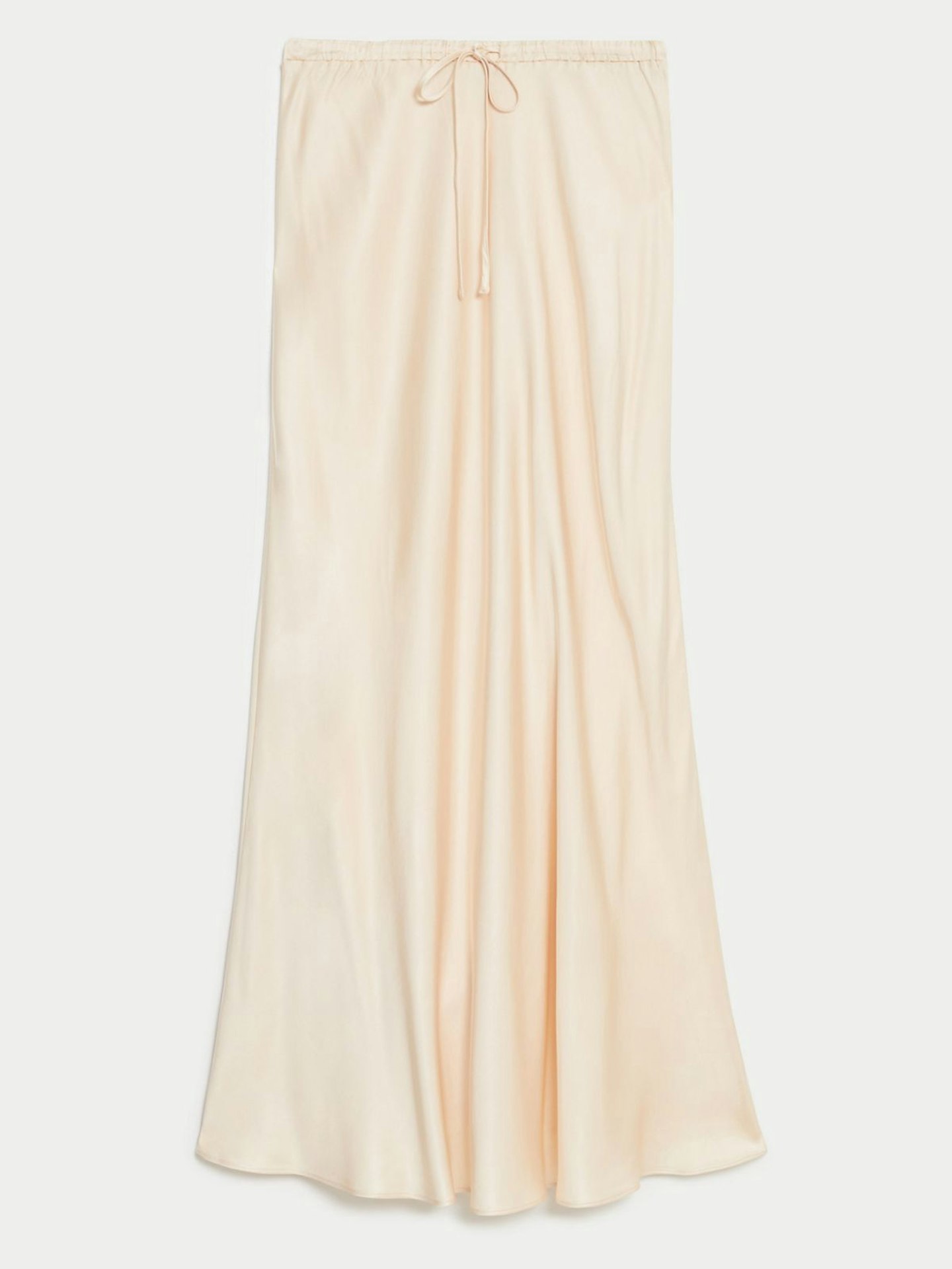 M&S Satin Maxi Slip Skirt