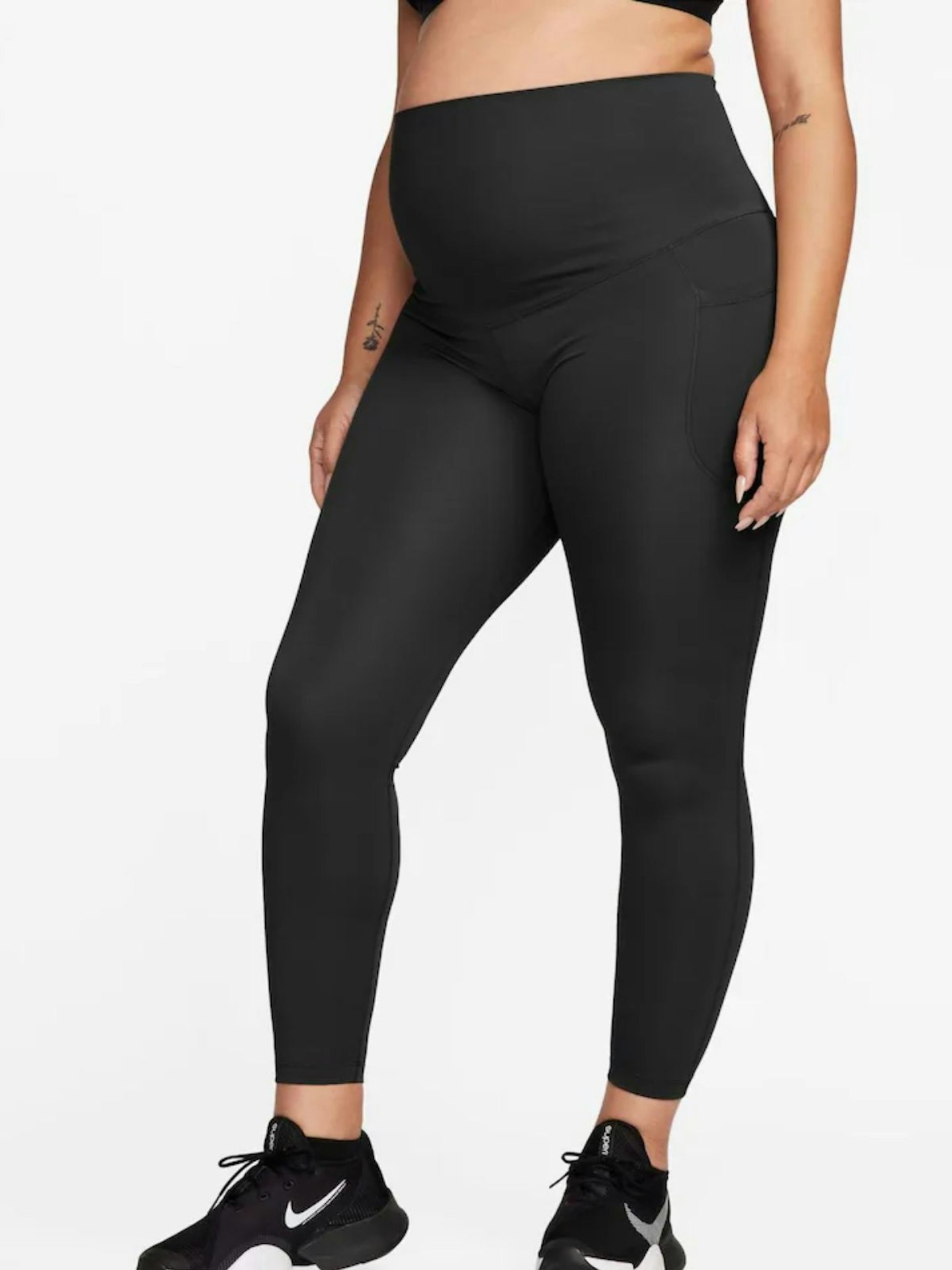 Maternity One High-Waisted 7/8 Leggings With Pockets