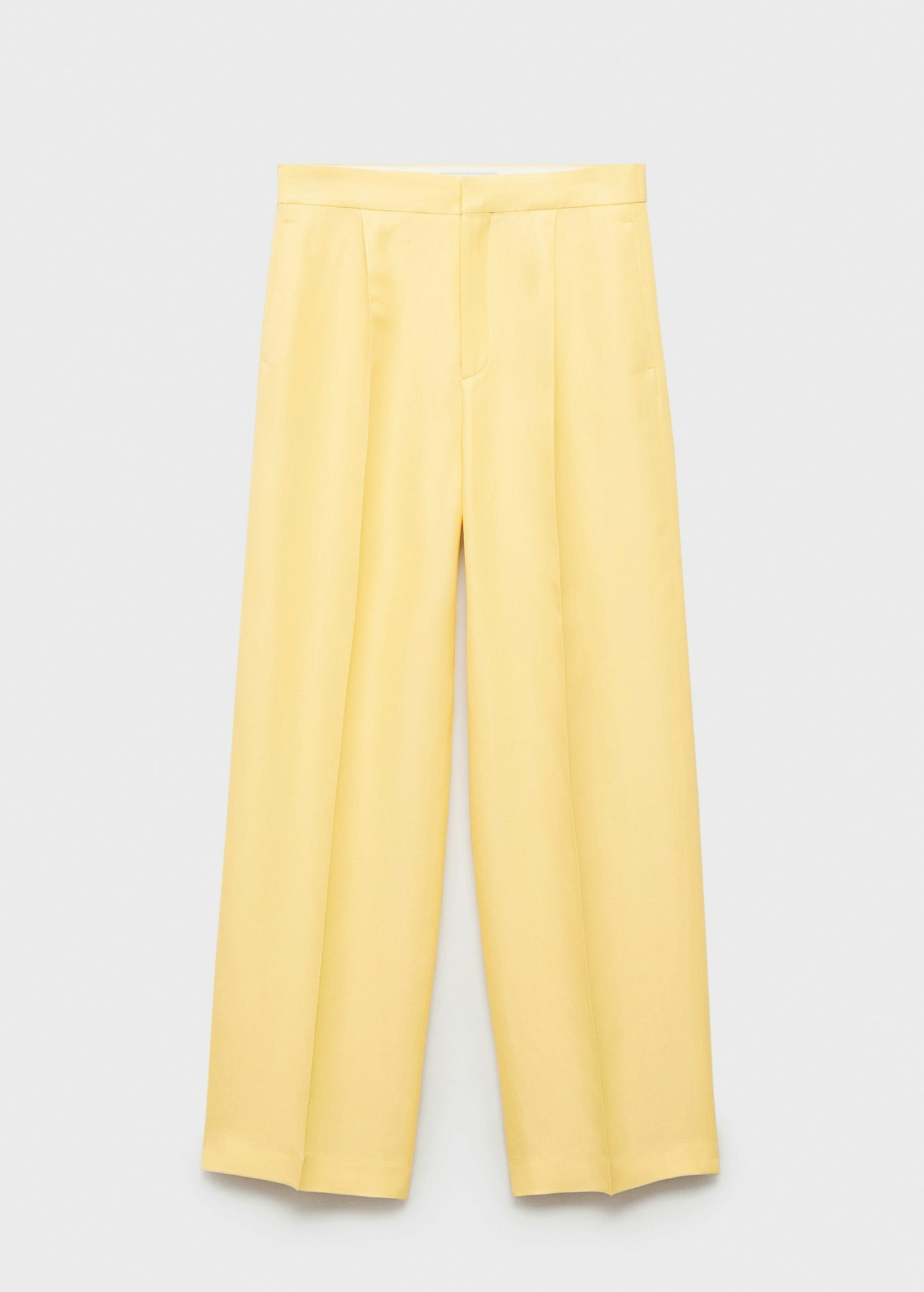 Mango yellow trousers