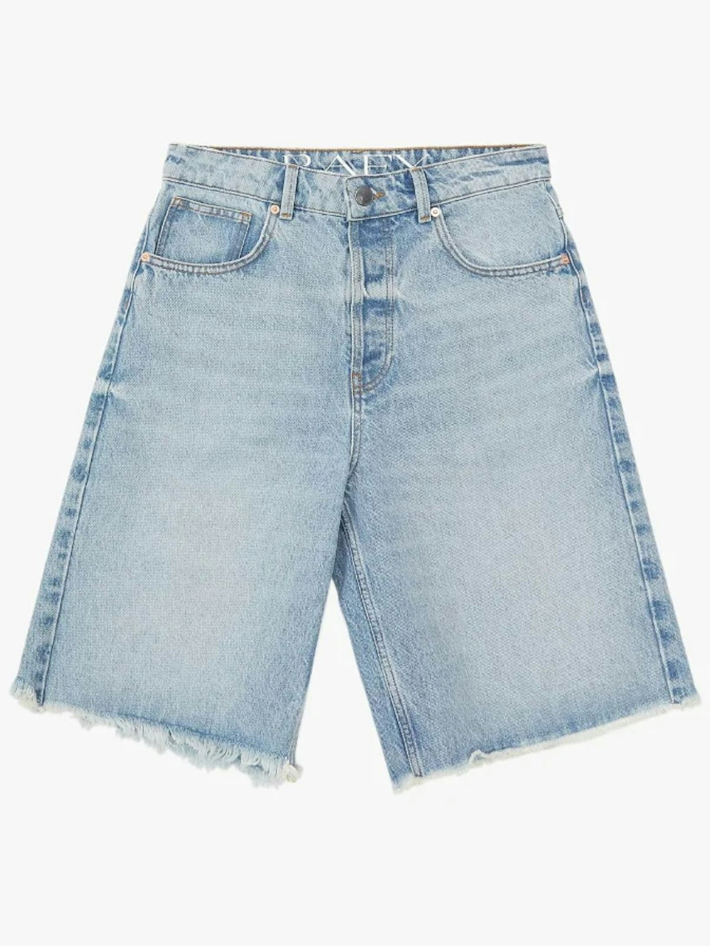 Raey 90s Longline Organic Cotton Denim Shorts