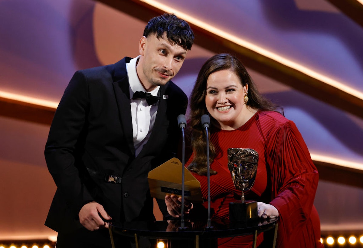 TV BAFTAs: Richard Gadd And Jessica Gunning On Red Carpet