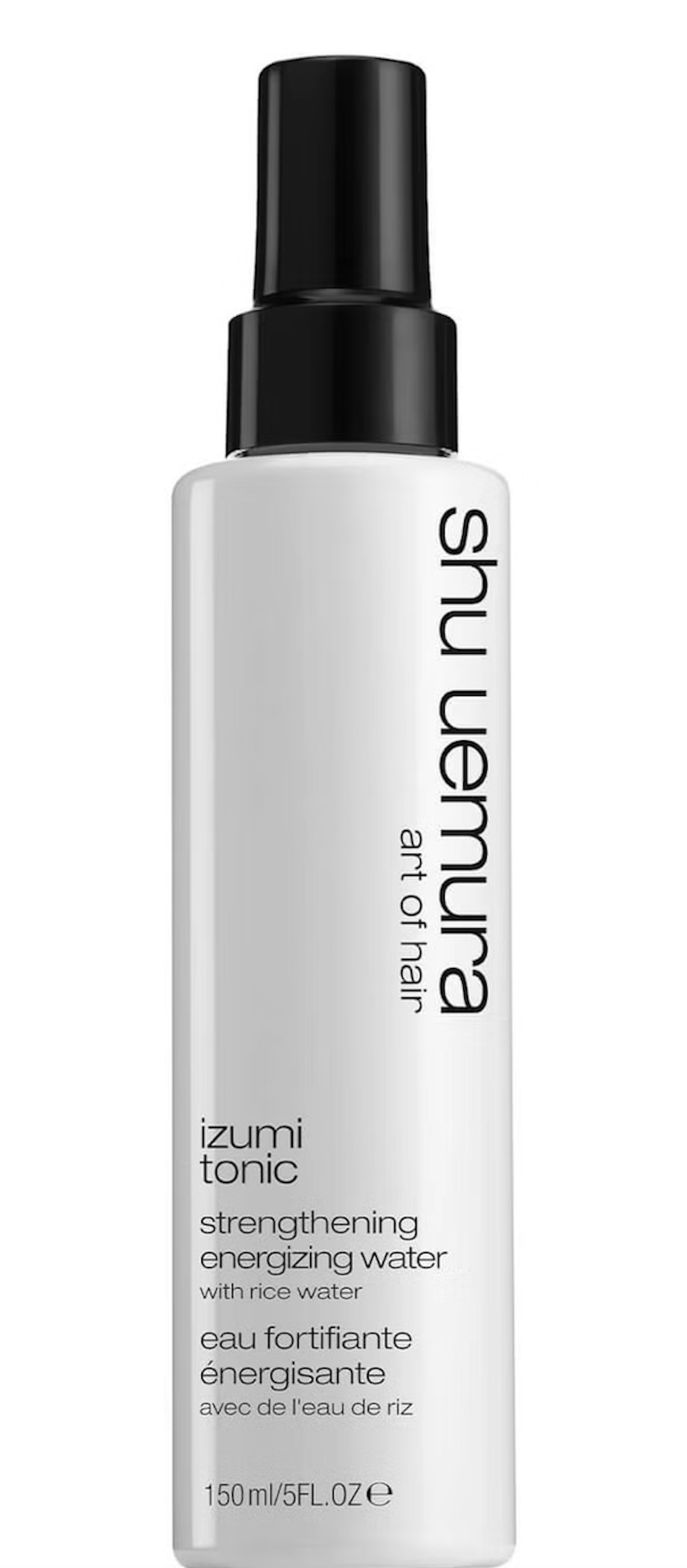 Shu Uemura Izumi Tonic Strengthening Energising Hair Water with Rice Water 