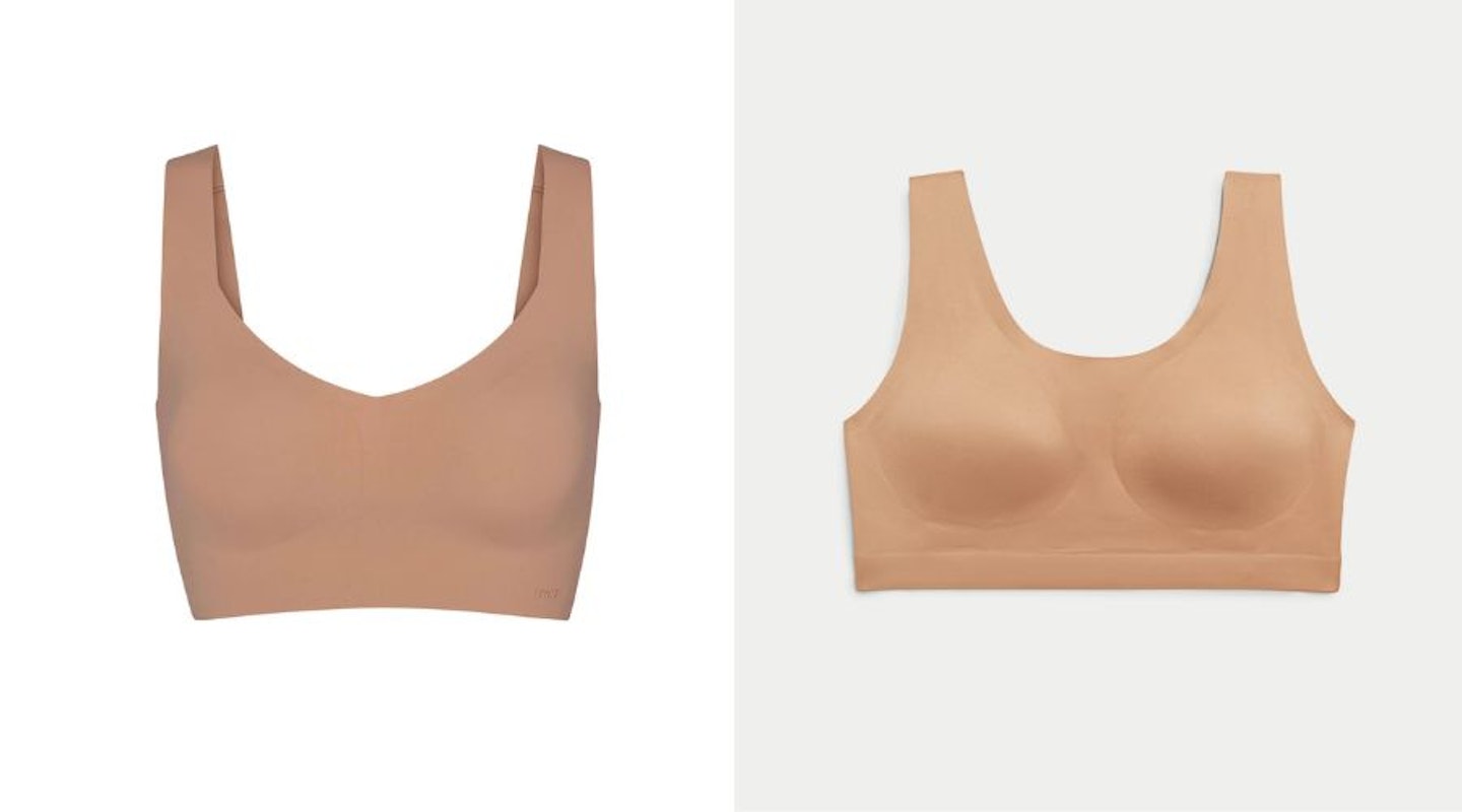 skims bralette dupe 