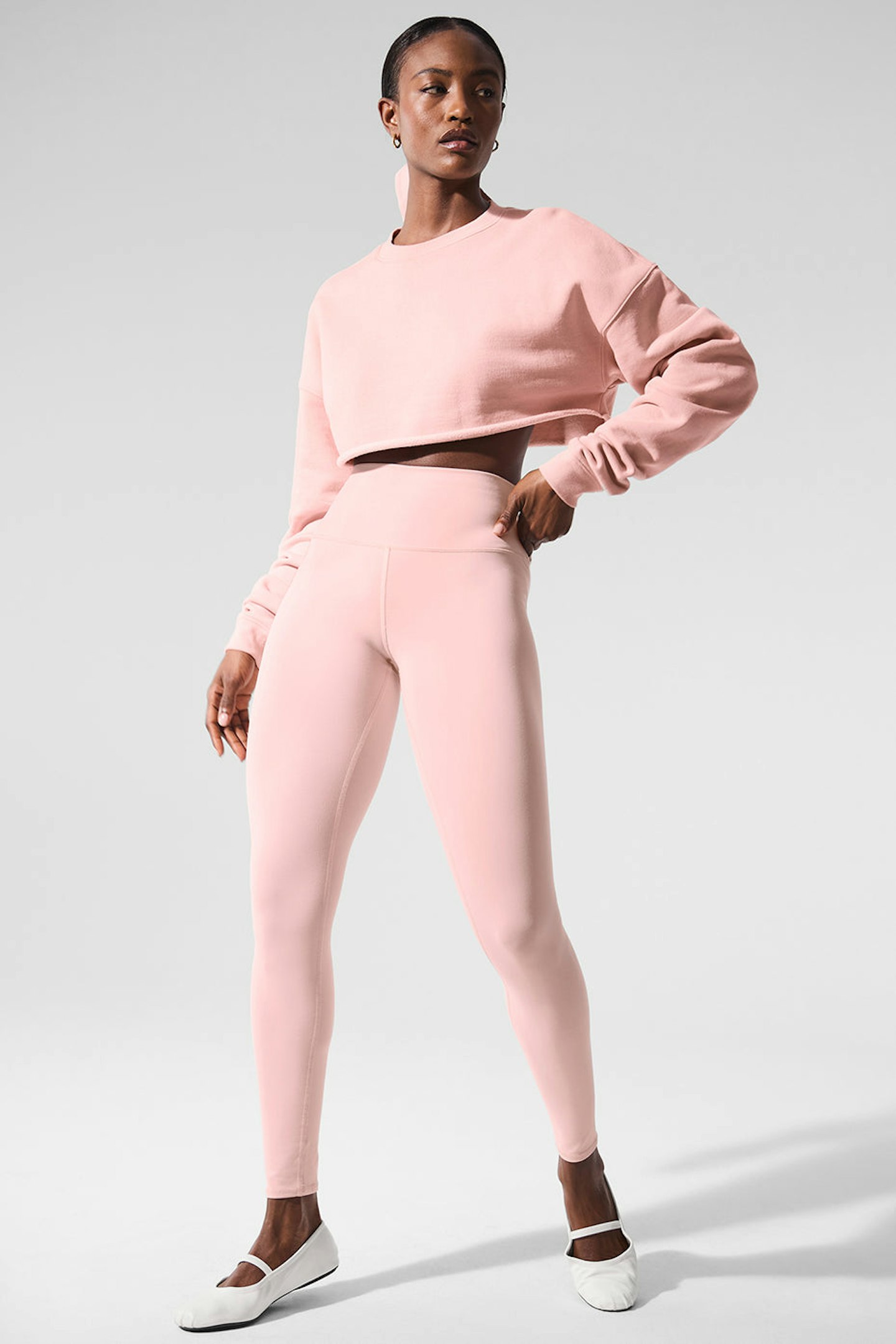 alo yoga pink quartz 