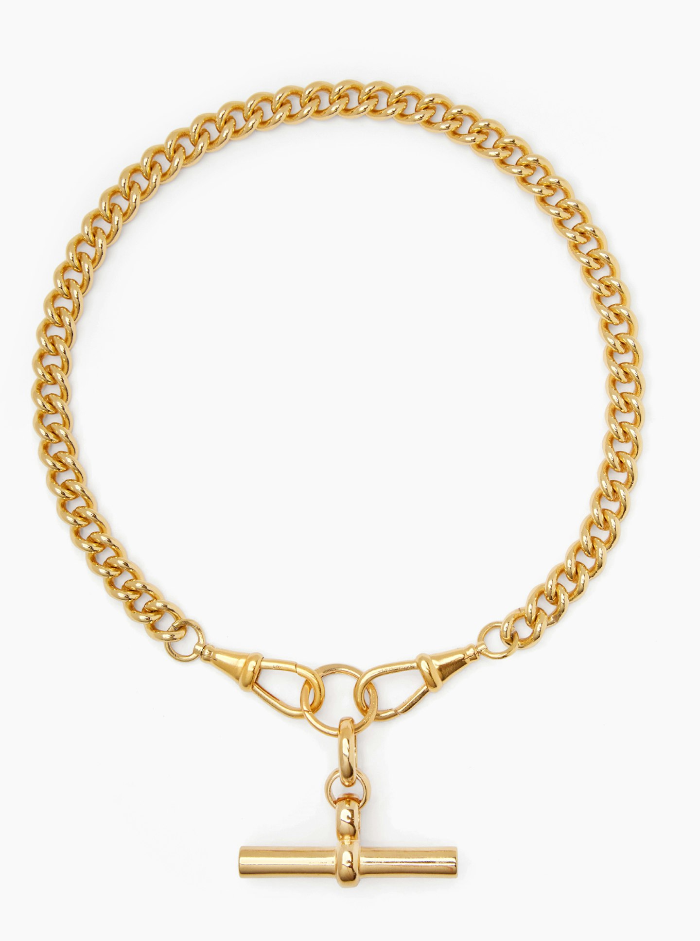 Tilly Sveaas tbar clipT necklace chain