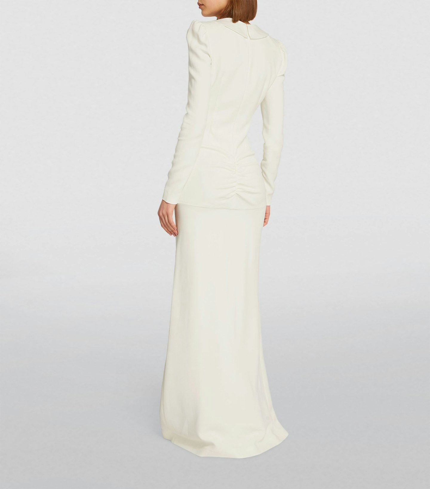 Alessandra Rich, Rose-Detail Maxi Dress