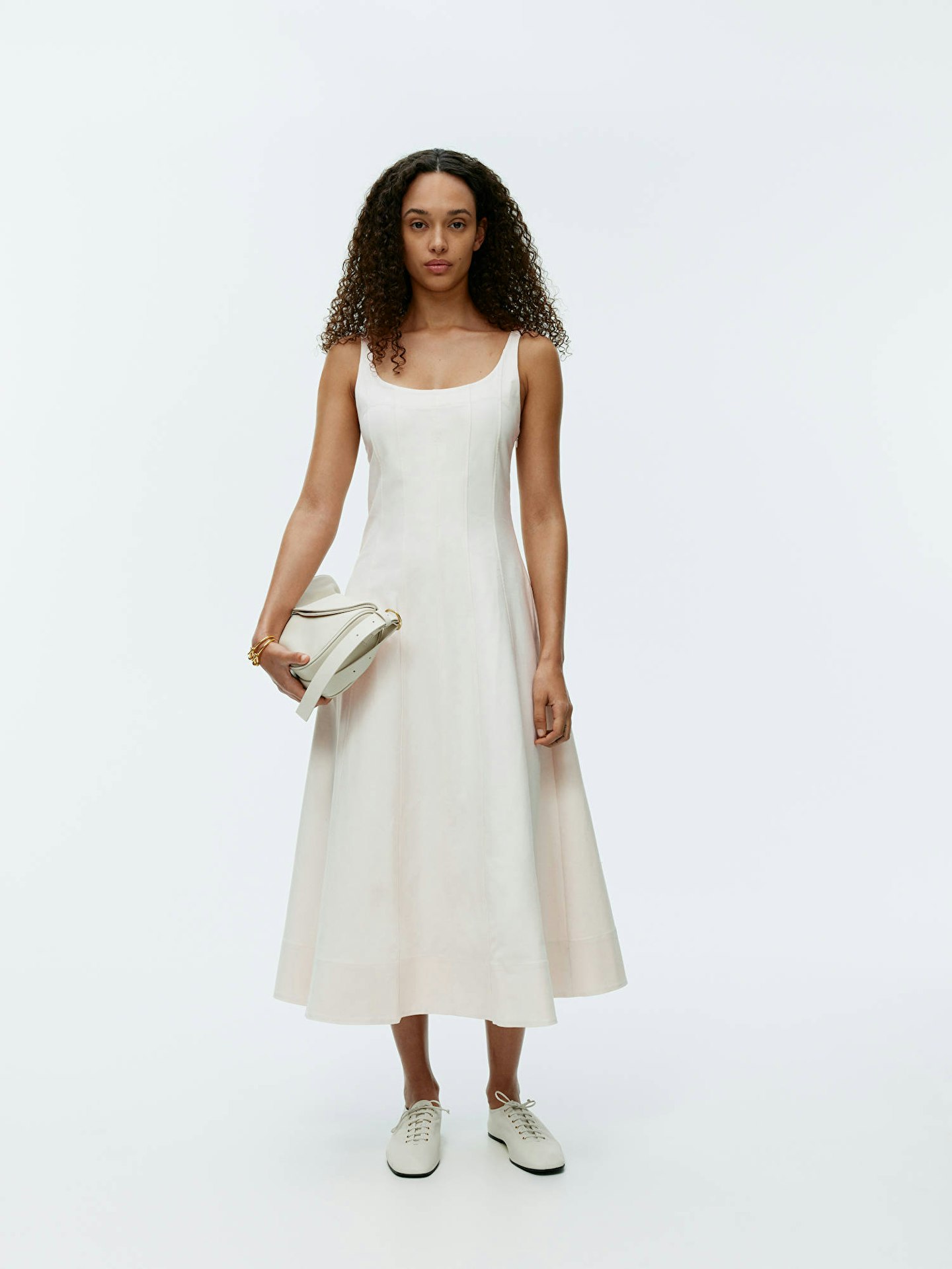 Arket, Scoop-Neck Panel Dress