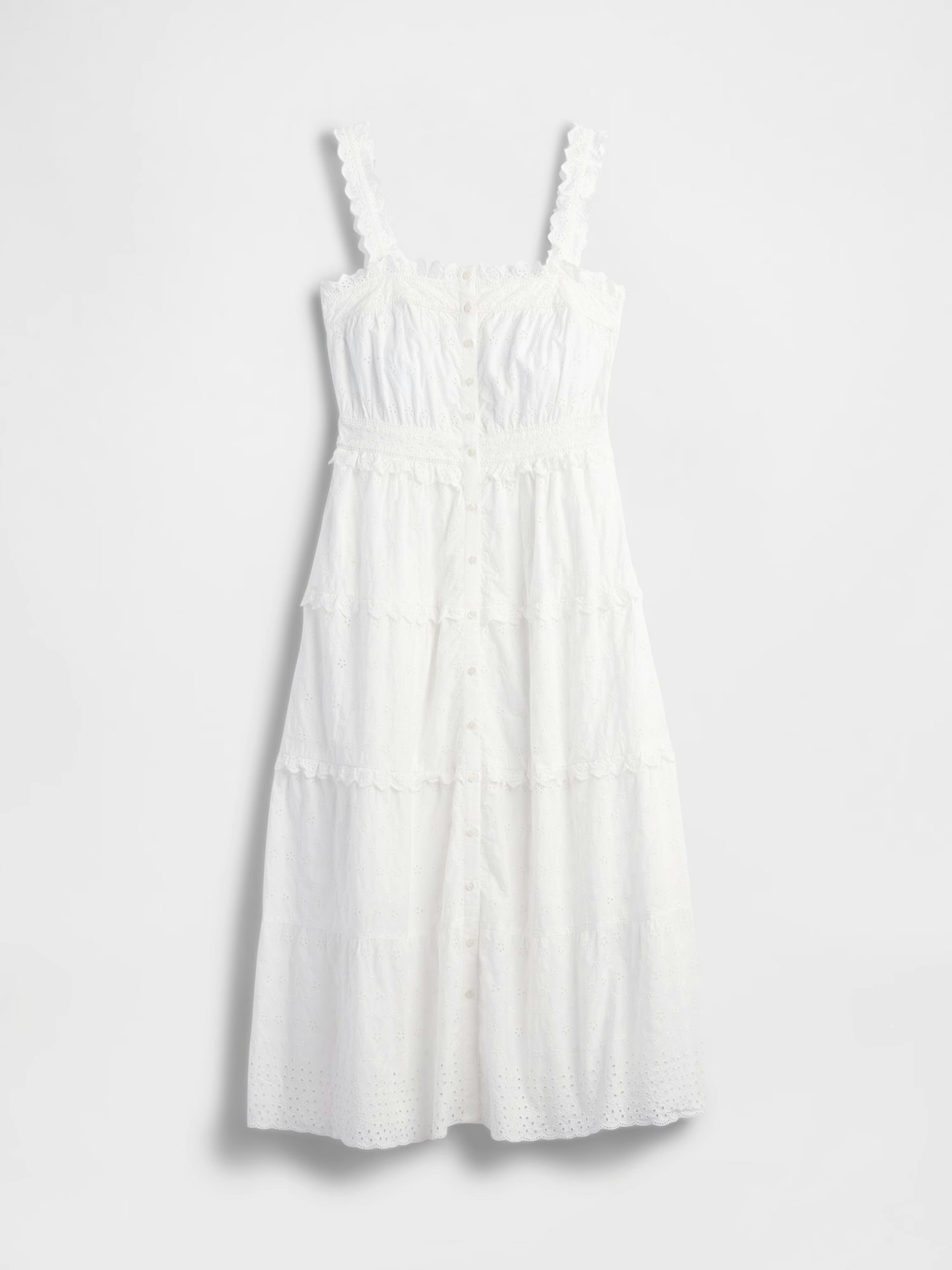 Gap x Dôen Eyelet Midi Dress