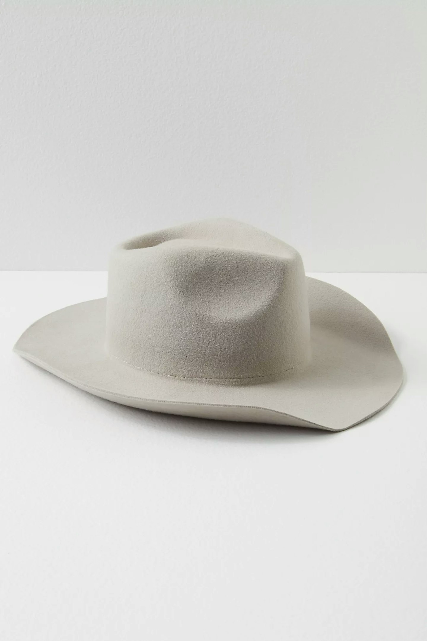 Free People Soft Turn Felt Cowboy Hat