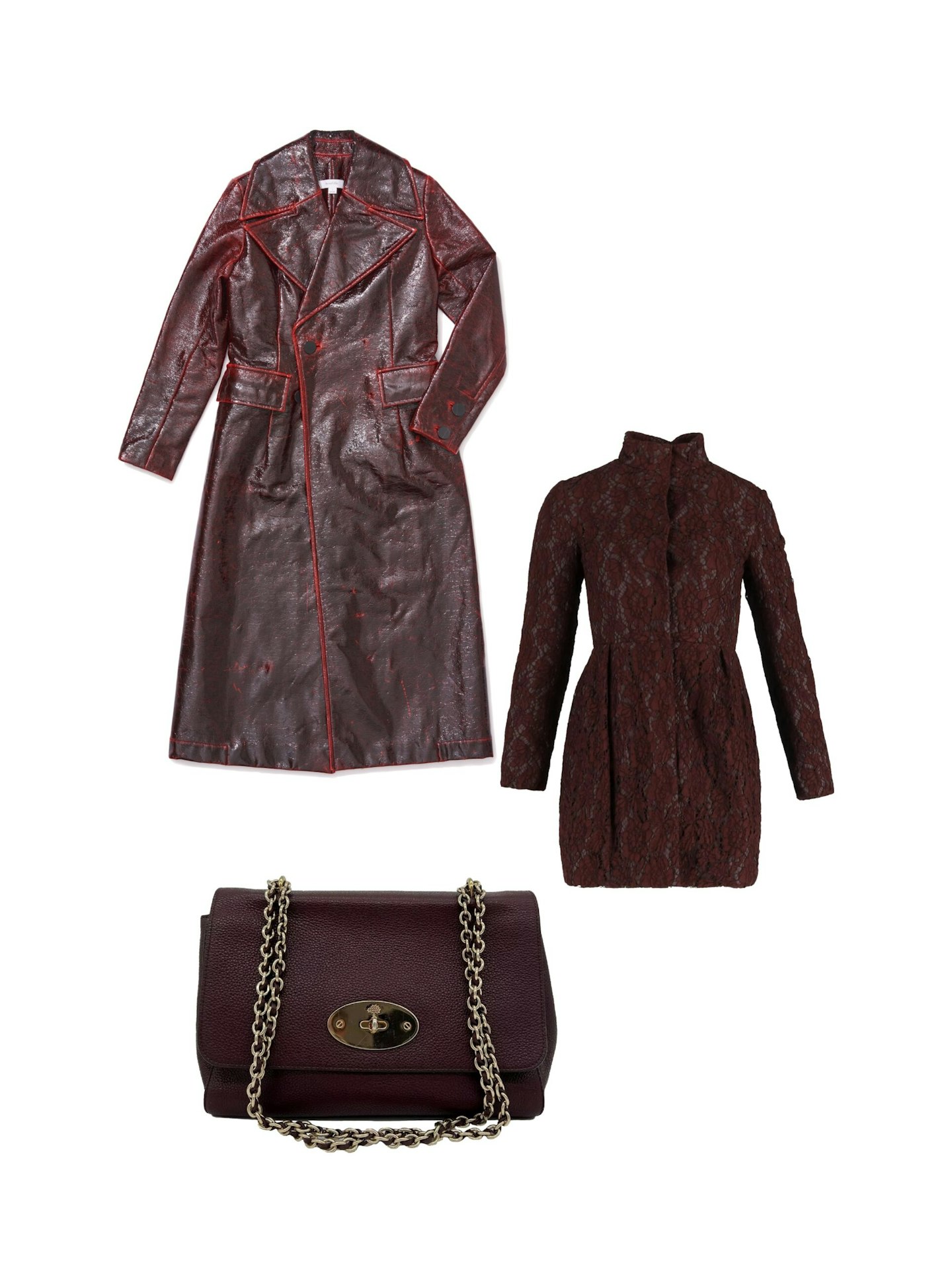 grazia eBay festive edit burgundy