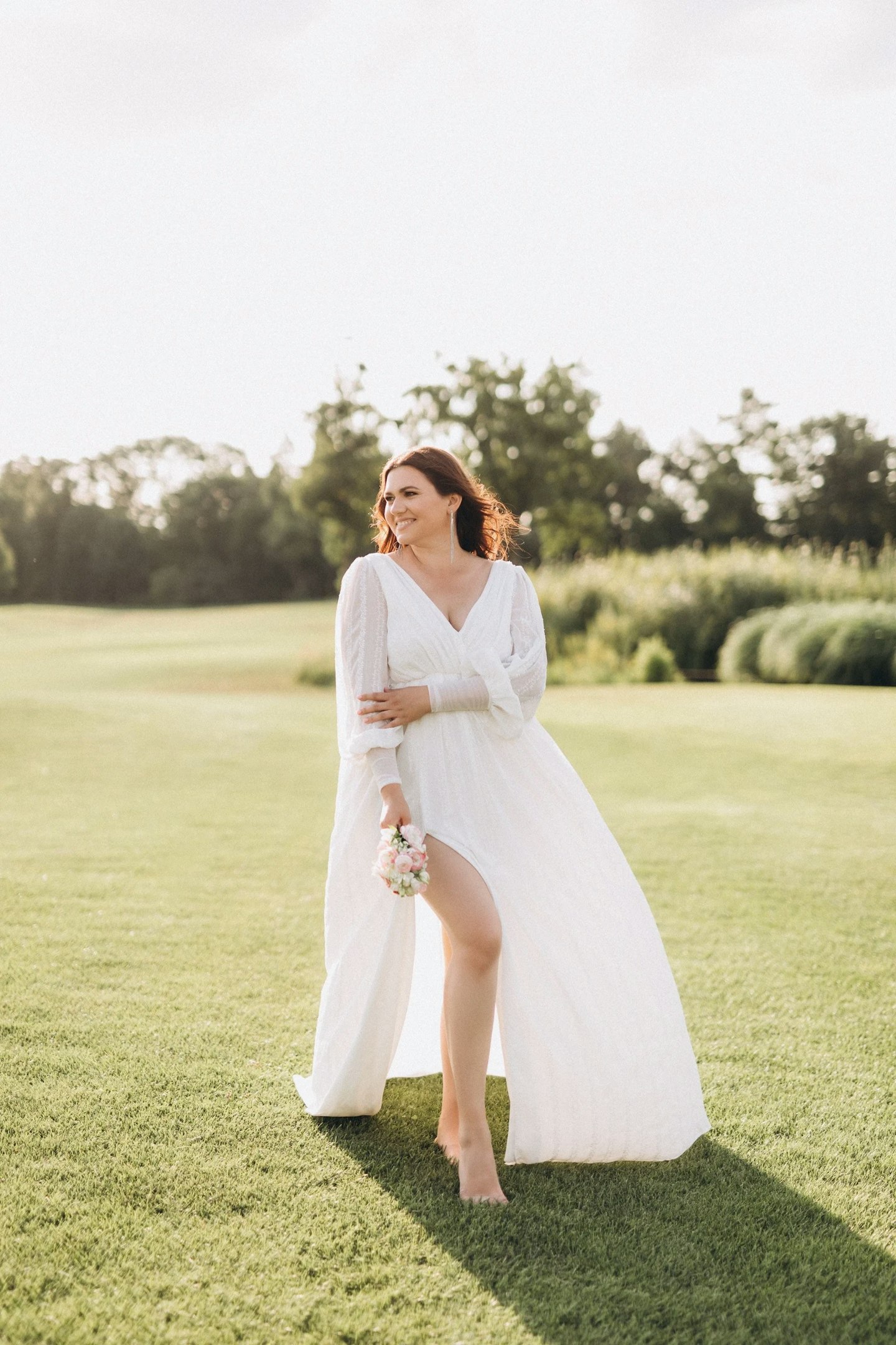 etsy boho plus size wedding dress