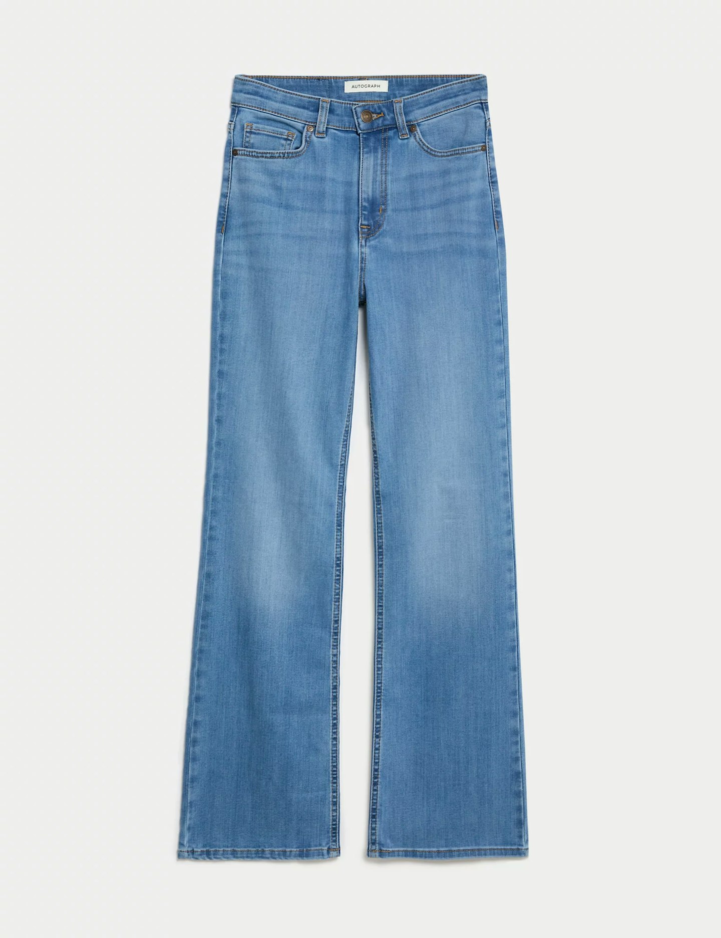 M&S, High Waist Flare Jeans