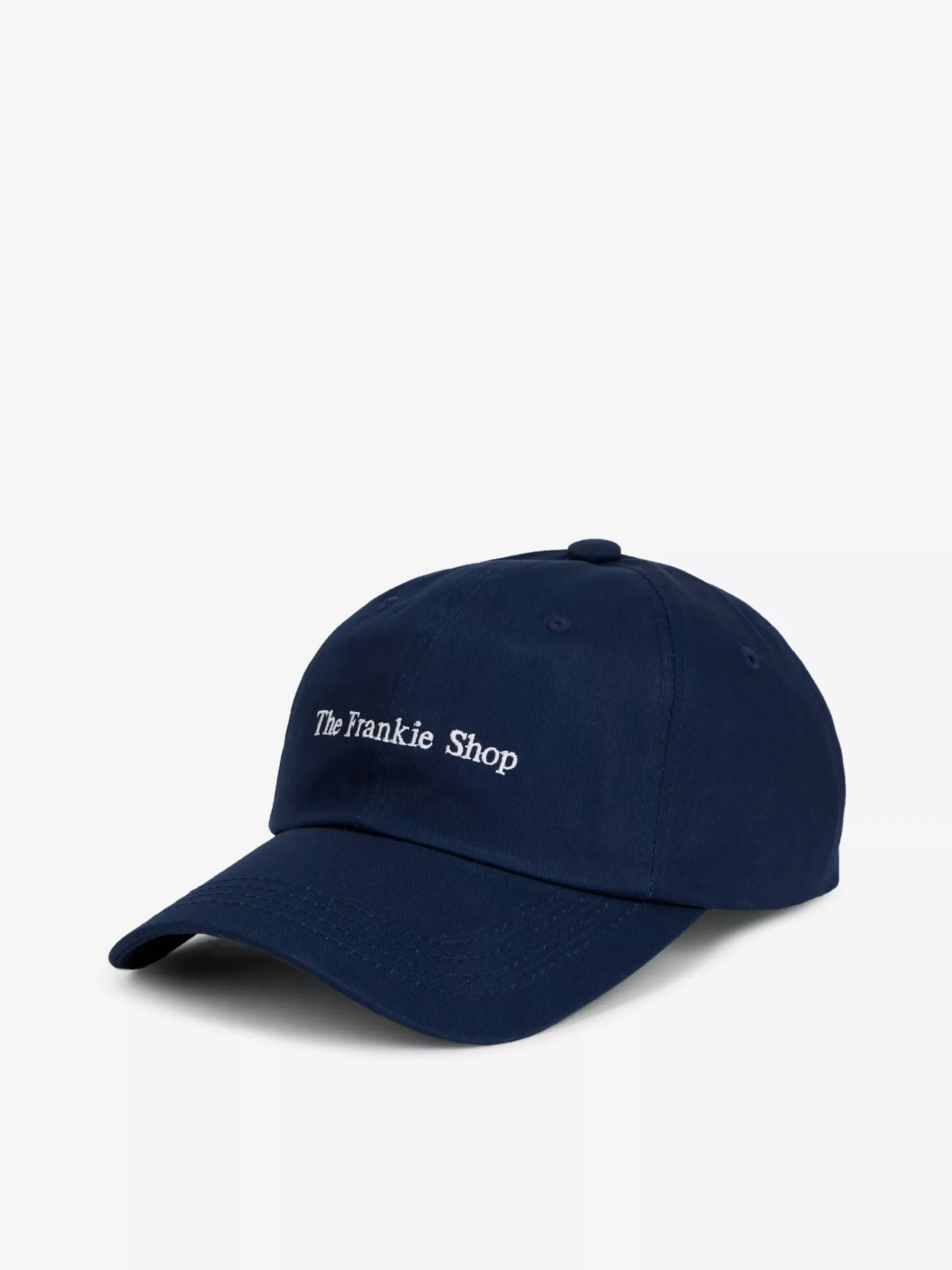 Frankie Shop, Logo-Embroidered Cotton-Twill Baseball Cap