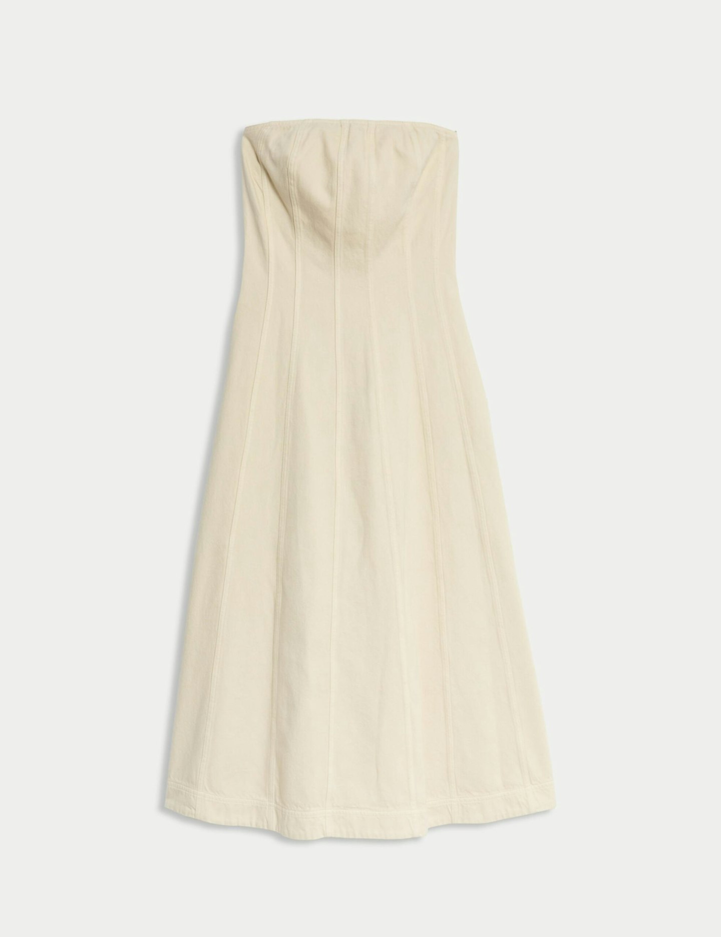 M&S denim bandeau dress