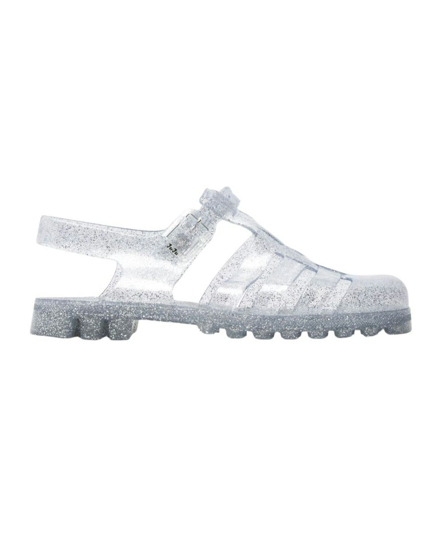 Juju Jellies, Silver Jelly Sandals