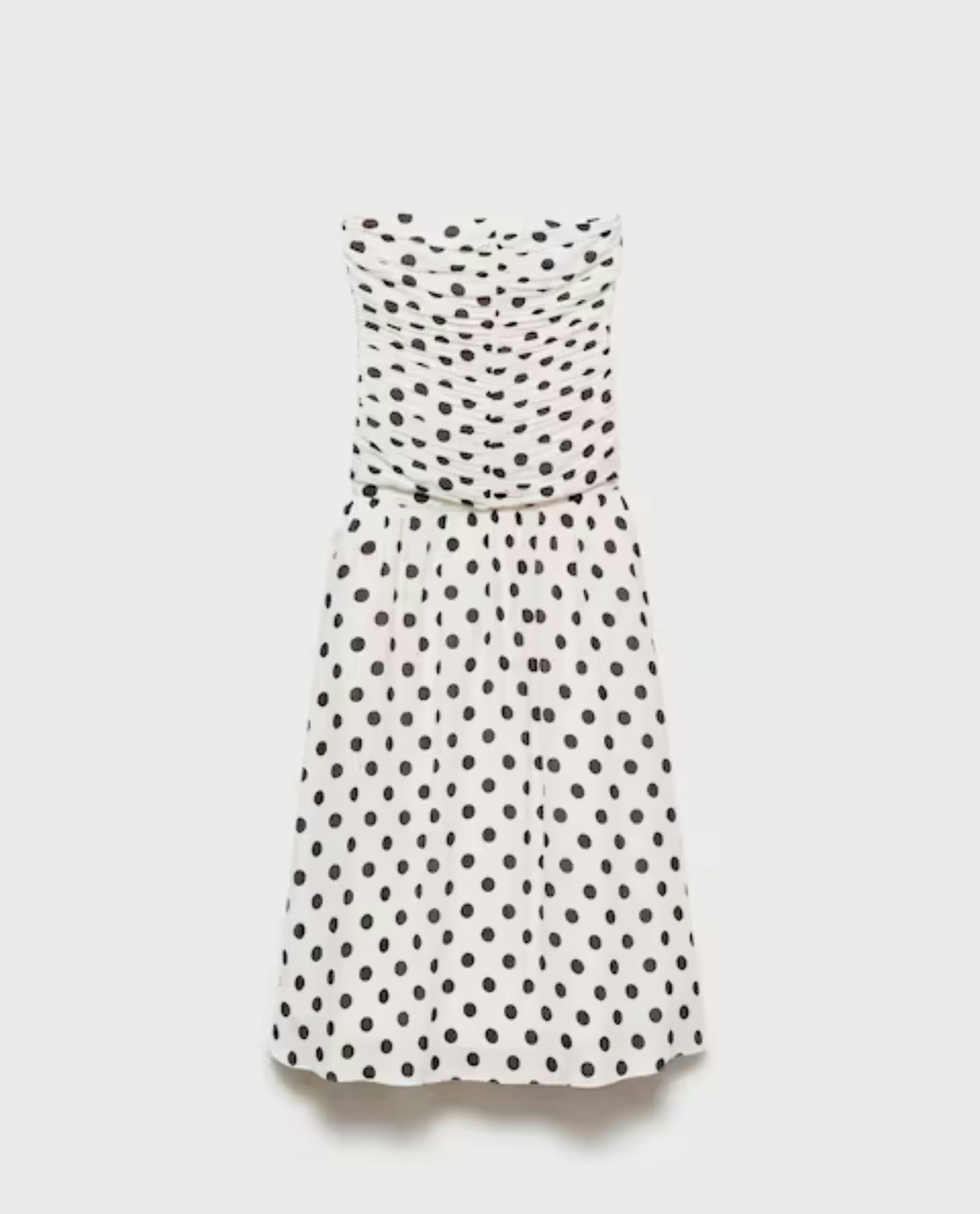 Polka Dot Bandeau Dress