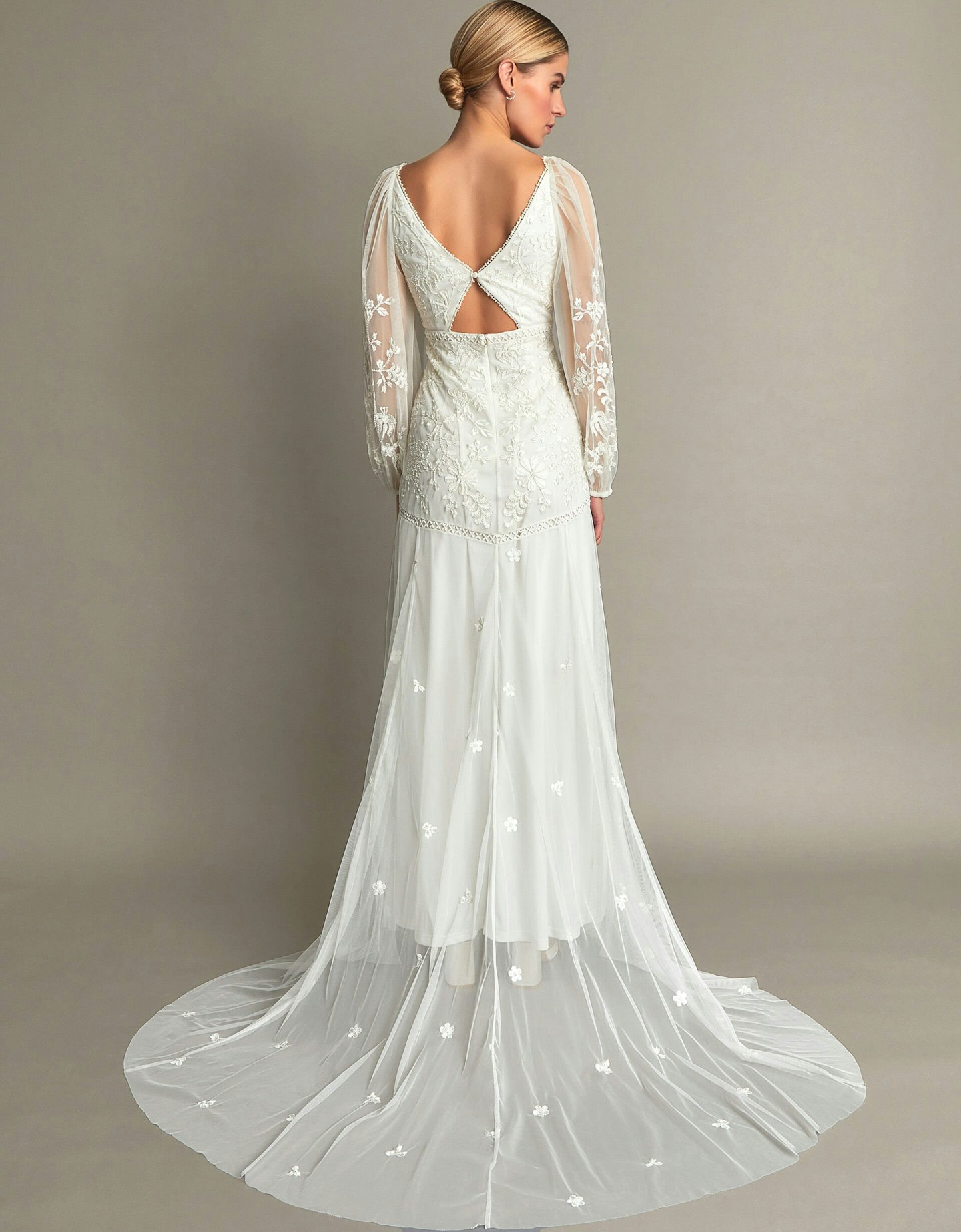 Monsoon, Josette Embellished Bridal Dress