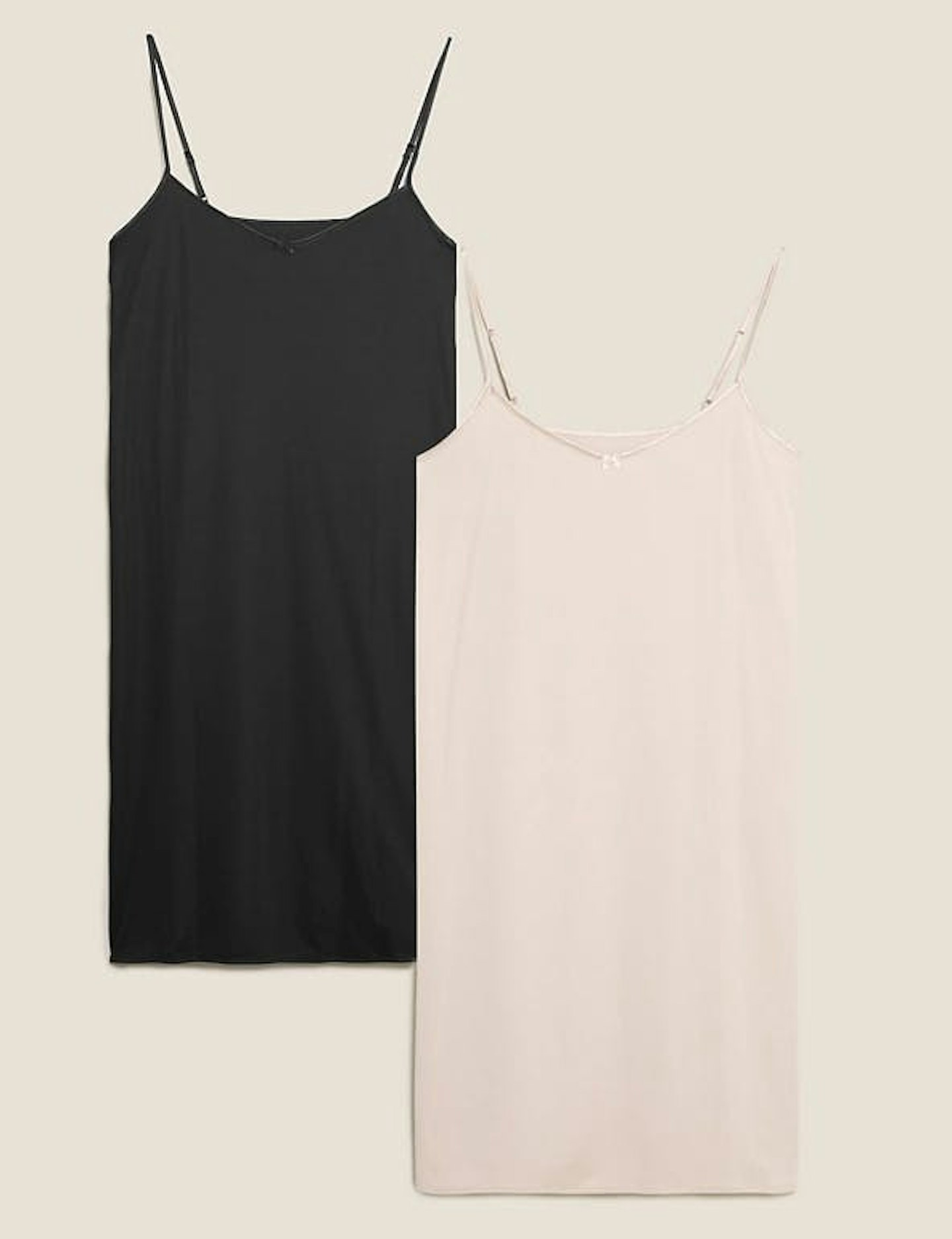 M&S, Two Pack Slip Dresses