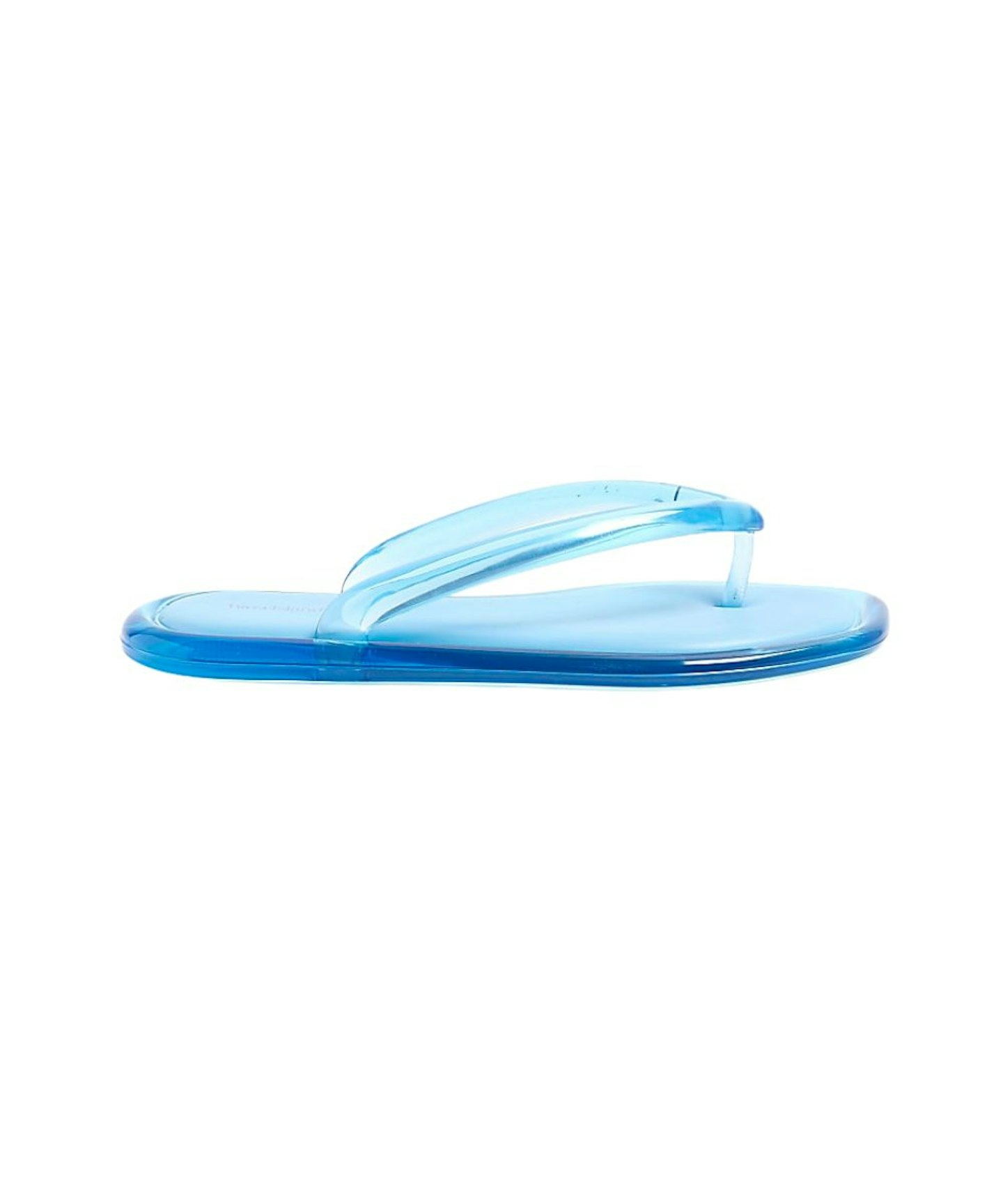 River Island, Blue Flip Flop Jelly Sandals