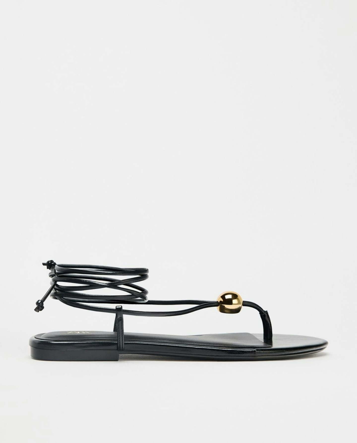 Flat Sandal With Metal