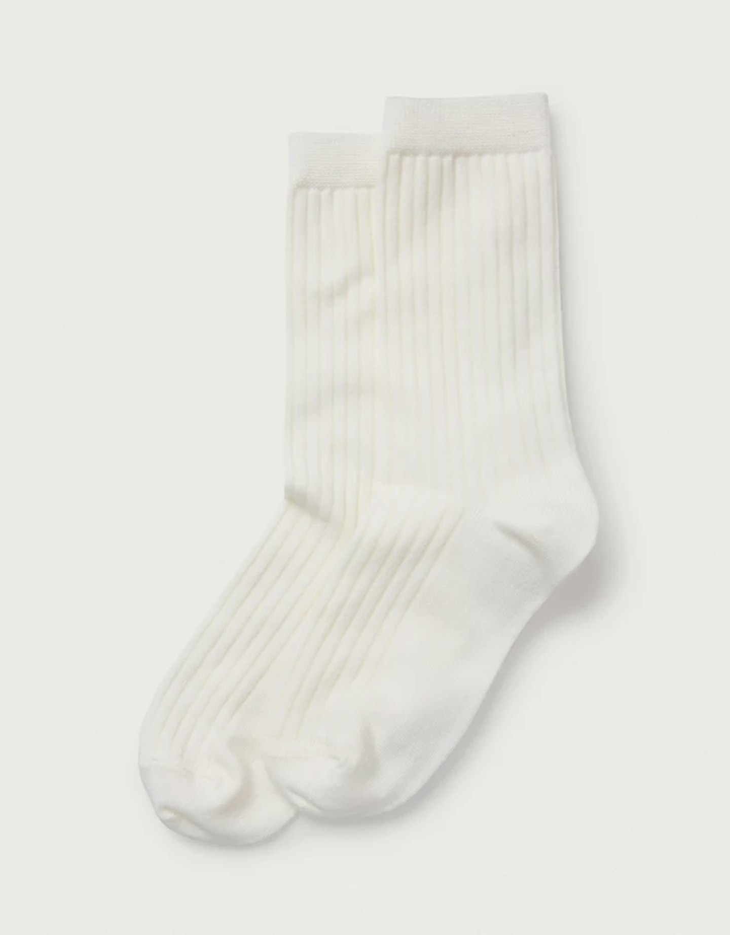 The White Company, Ribbed Essential Sock With Wool