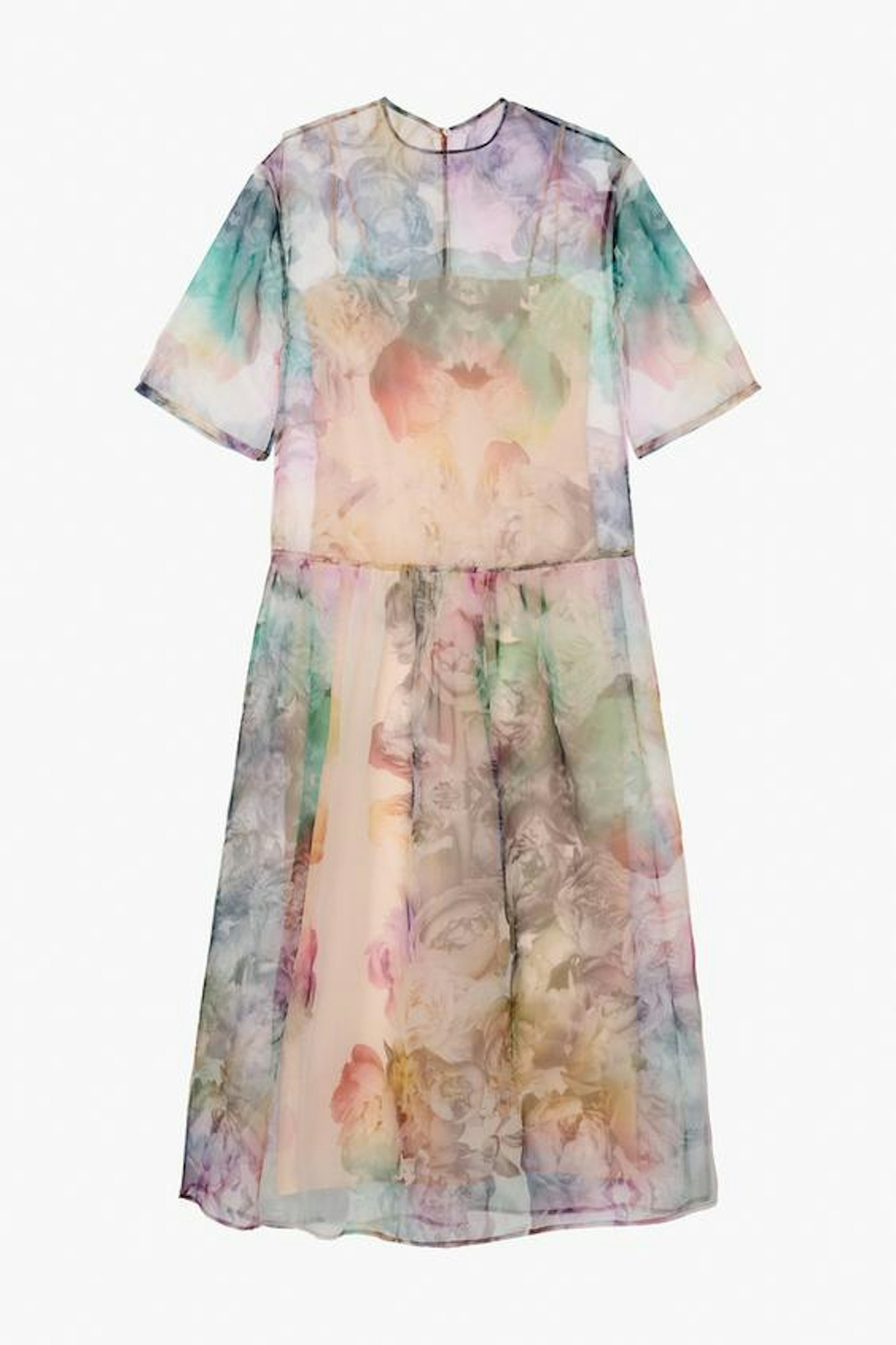 Zara, Collection Floral Print Dress