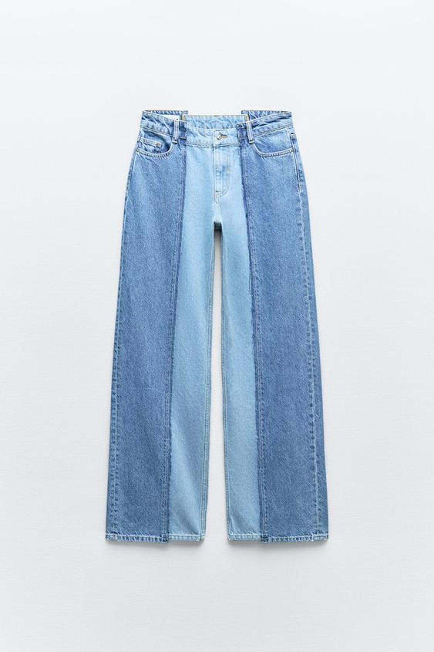 Zara, Straight High Leg Jeans