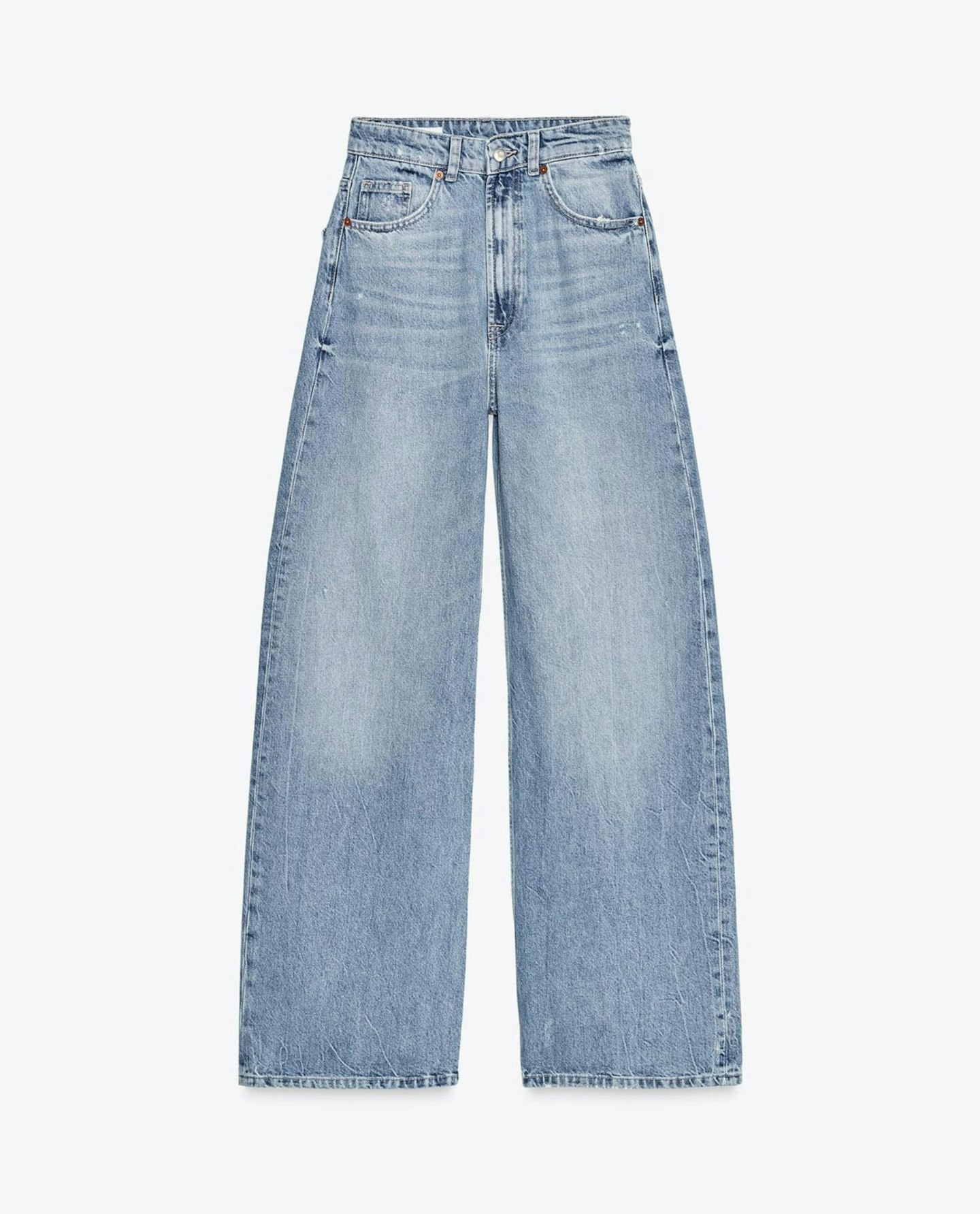 Zara, Extra Wide Leg Jean