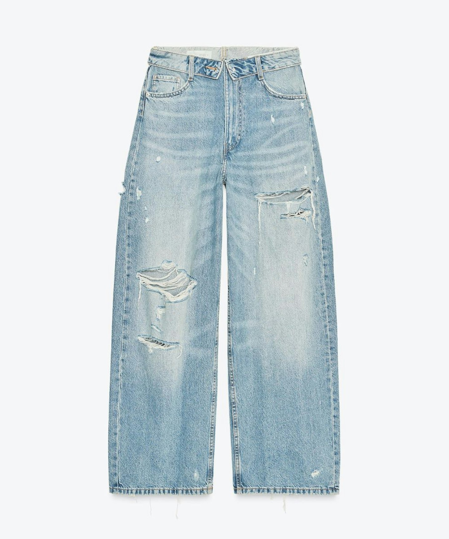 Zara, Folded Jeans