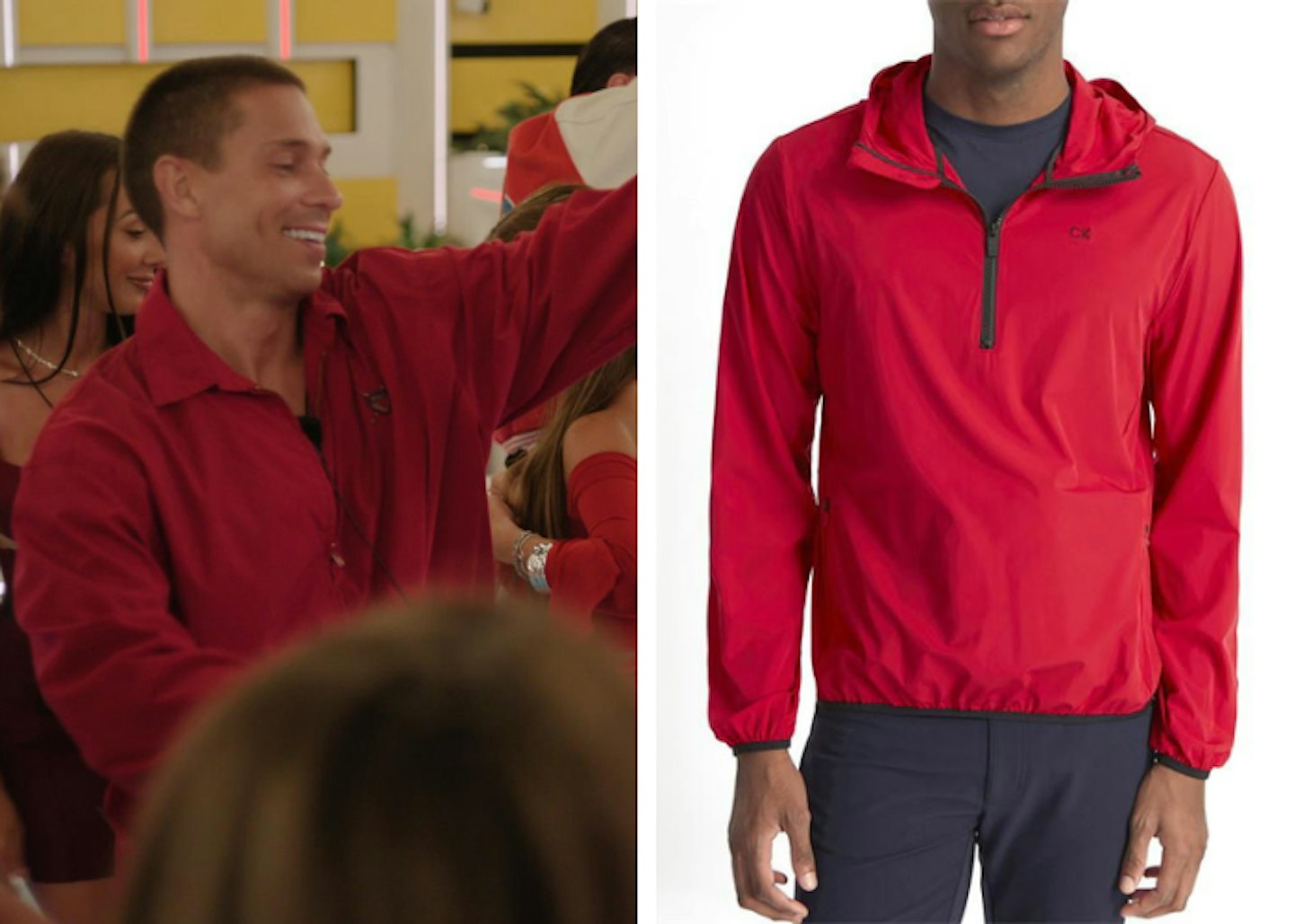 Joey's Red Bomber Jacket