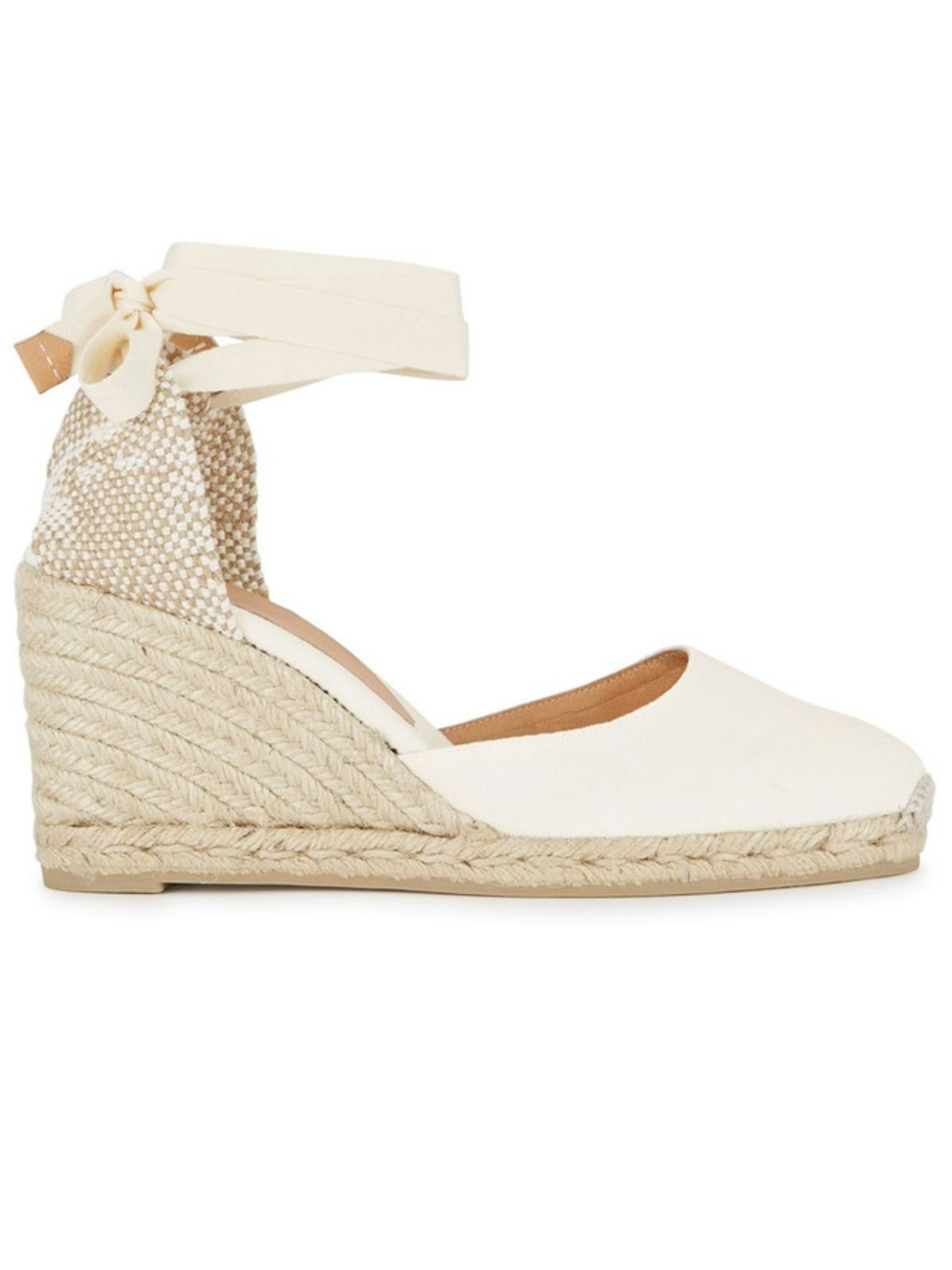 CASTAÑER Carina 80 Canvas Wedge Espadrilles