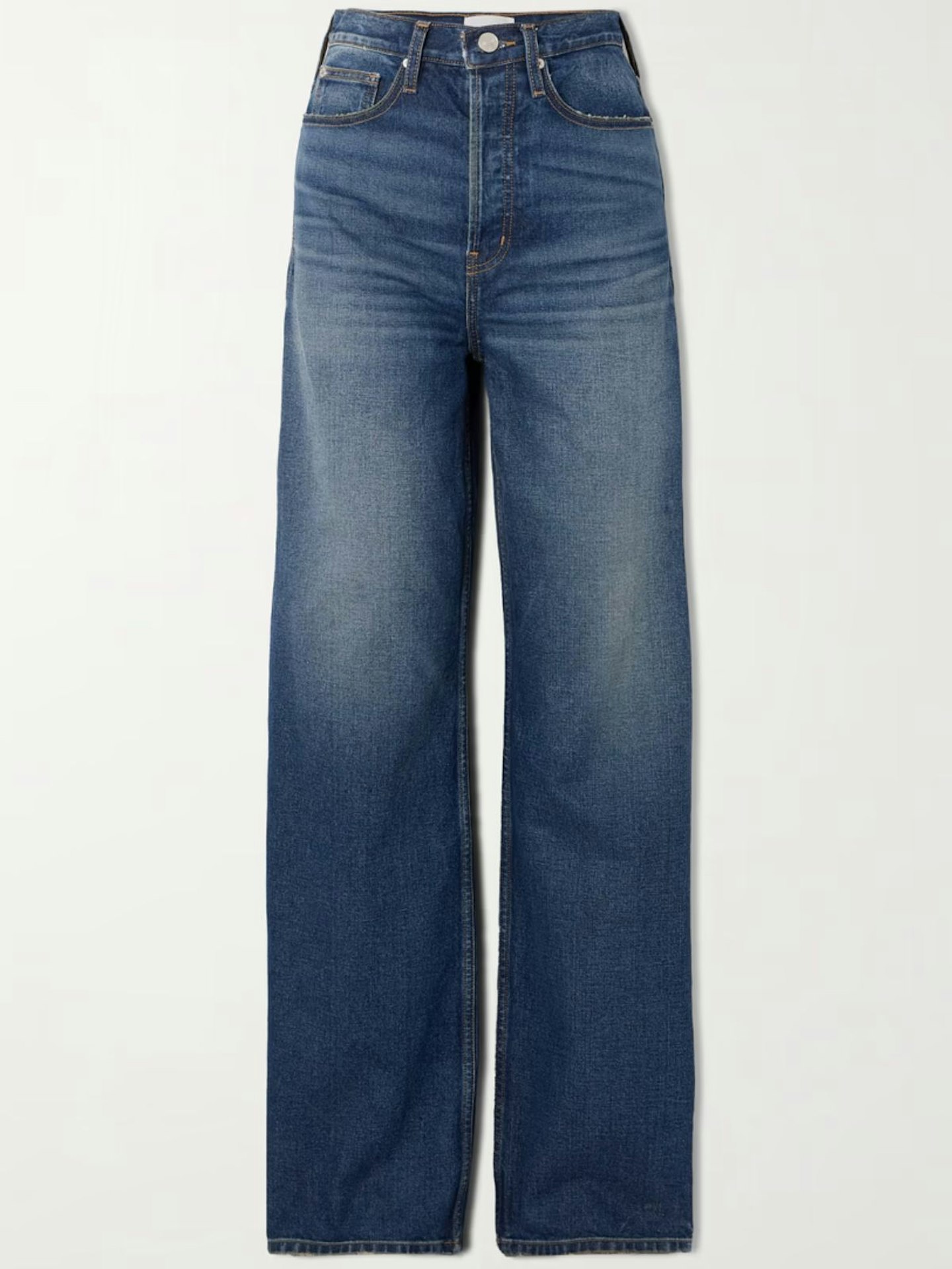 FRAME + NET SUSTAIN The 1978 High-Rise Straight-Leg Jeans