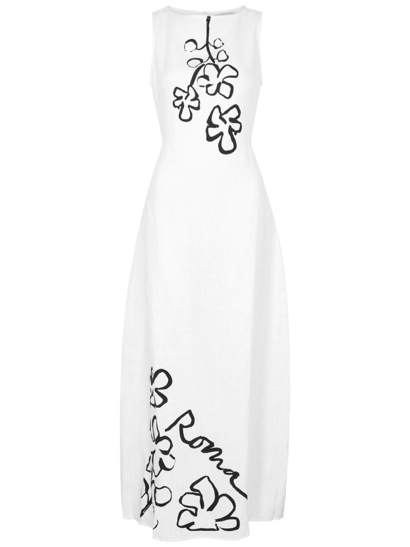 Faithful The Brand, Nahna Printed Linen Maxi Dress