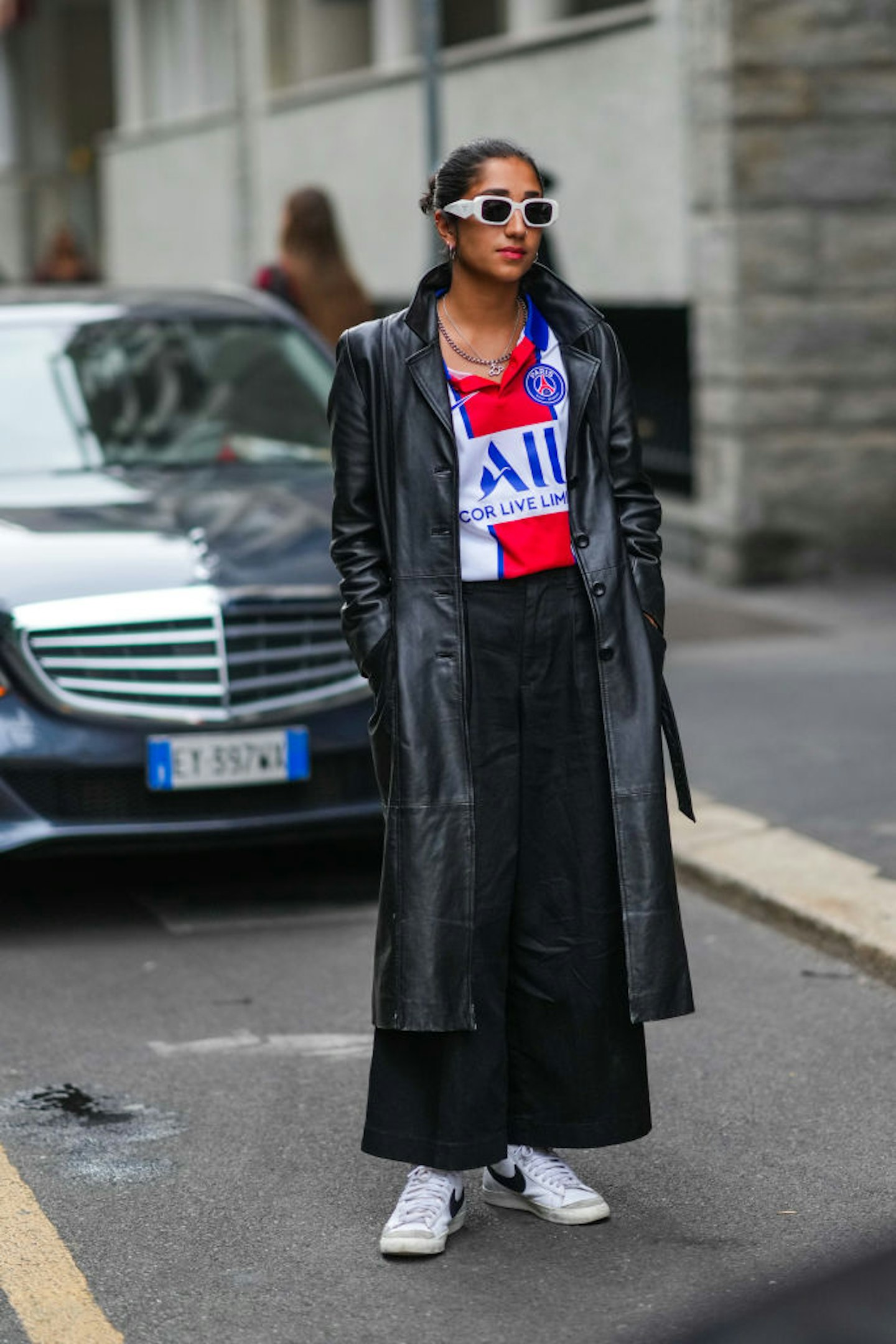 Street style at Milan Fashion Week