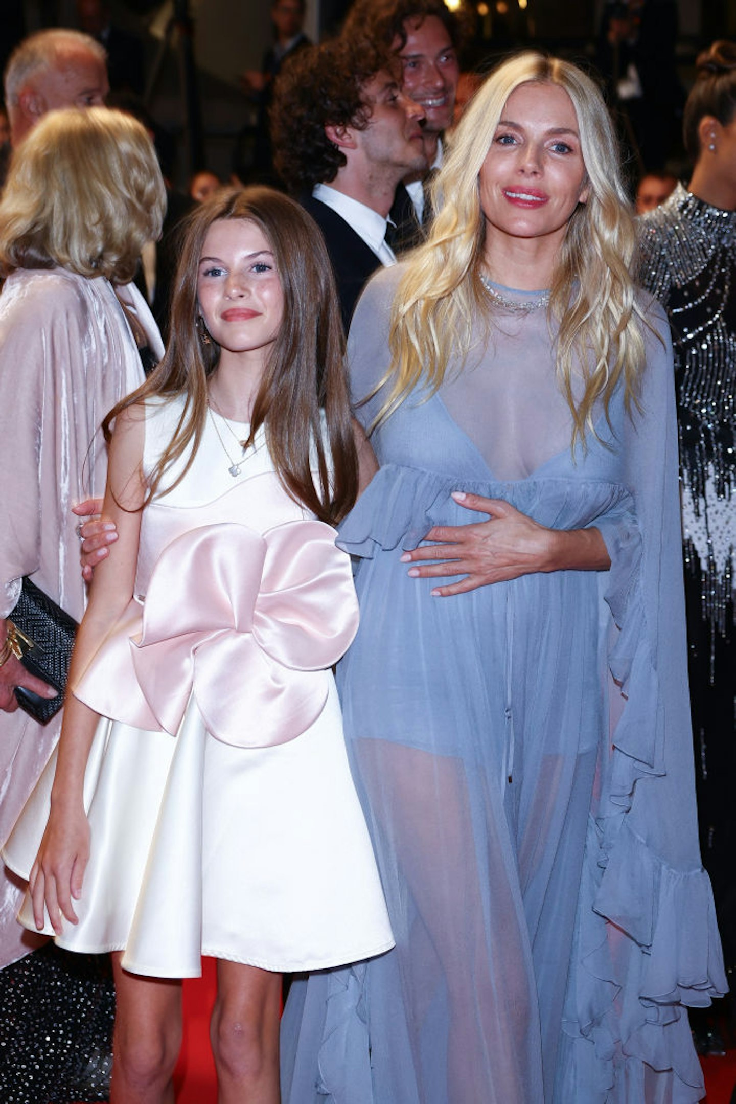 Sienna Miller with her daughter Marlowe