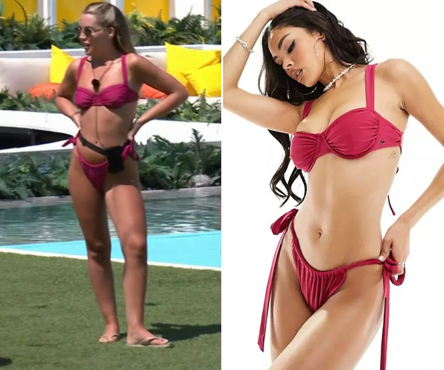 Samantha's Burgundy Bikini From Episode 4