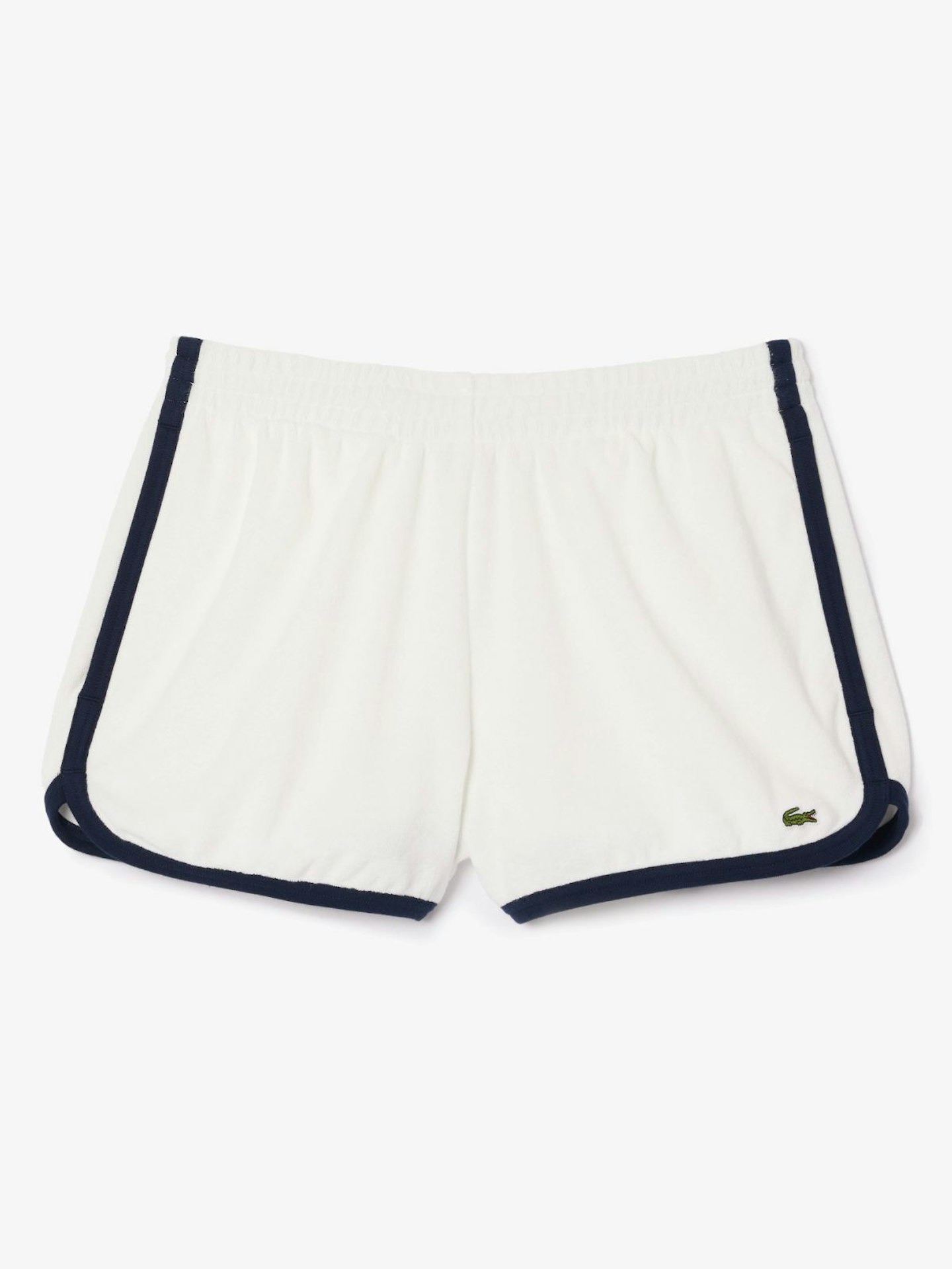 Lacoste Towelling Shorts With Contrast Edge
