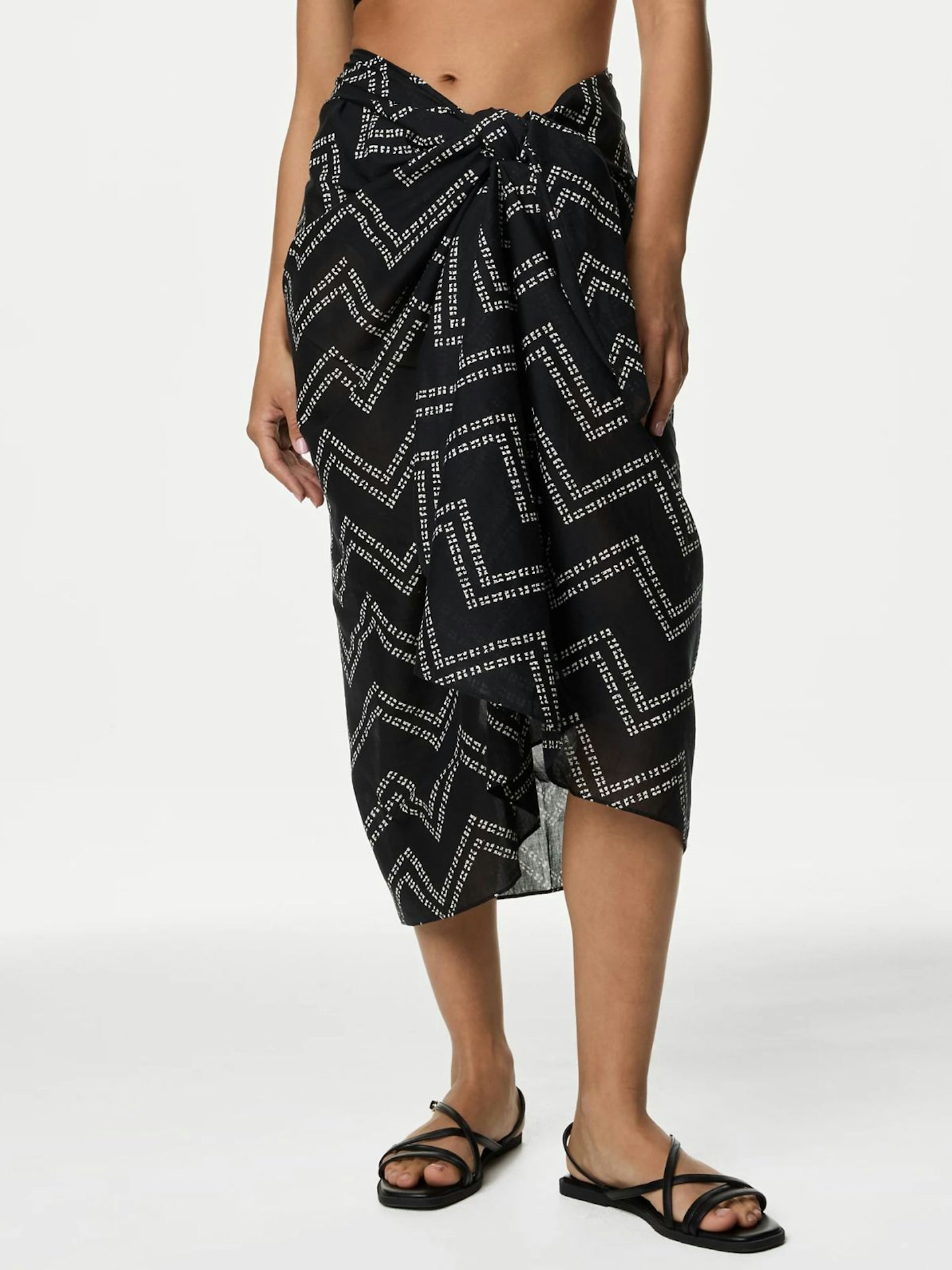 M&S Pure Cotton Printed Sarong