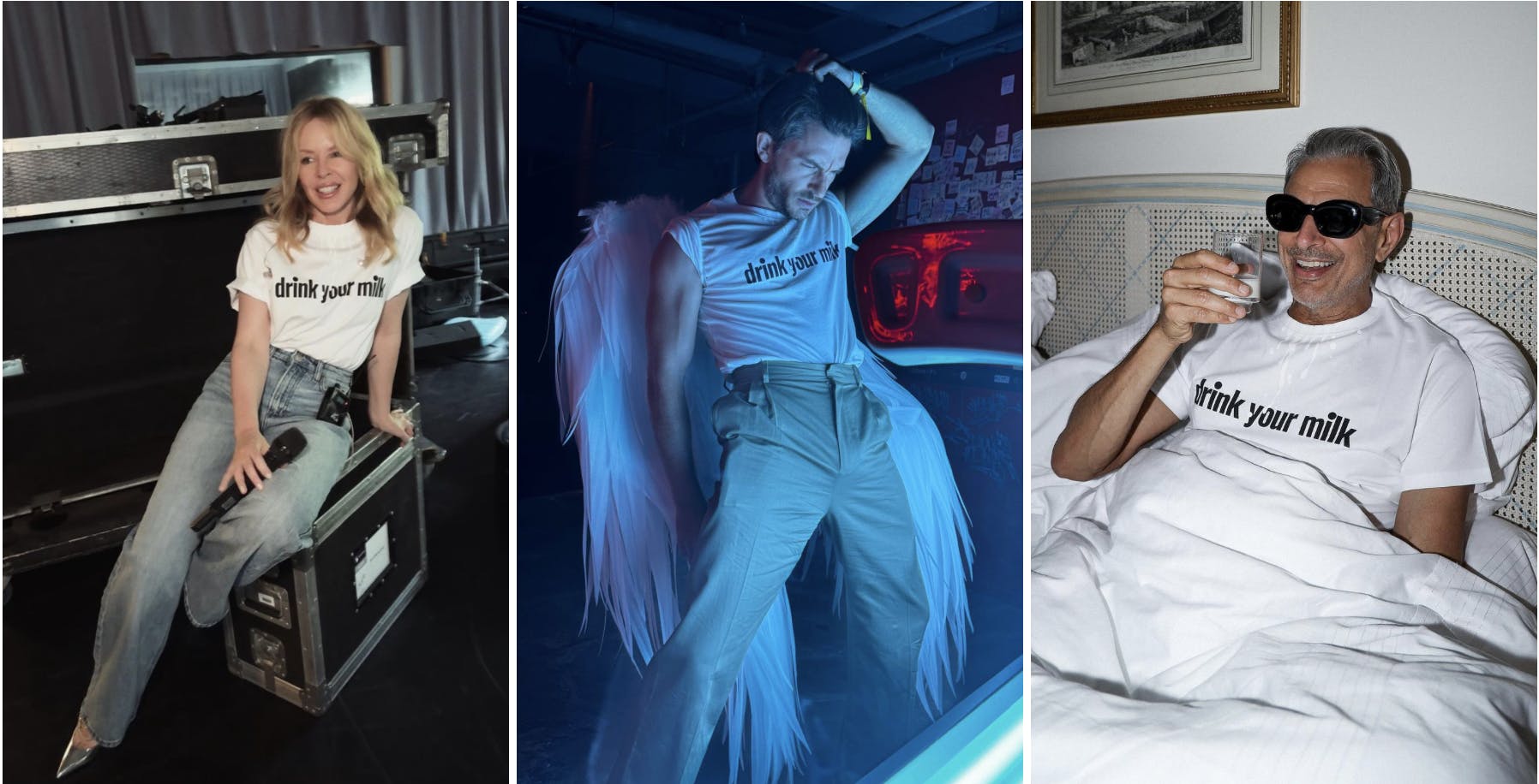 How To Shop The Loewe Drink Your Milk TShirt Seen On Celebs