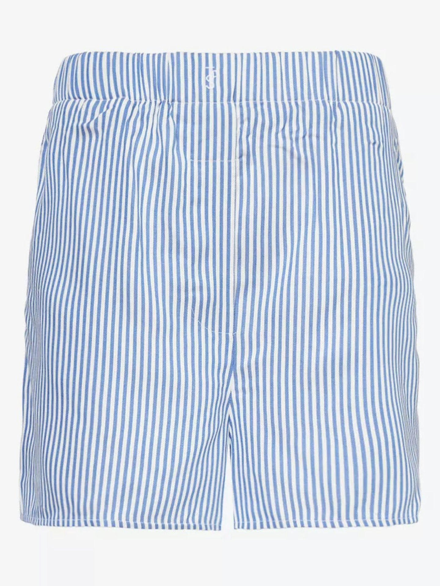 The Frankie Shop Lui Fluid Stripe-Print Woven Shorts
