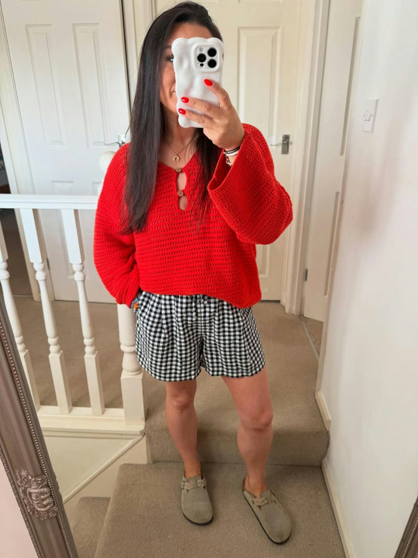 Uniqlo Gingham Shorts