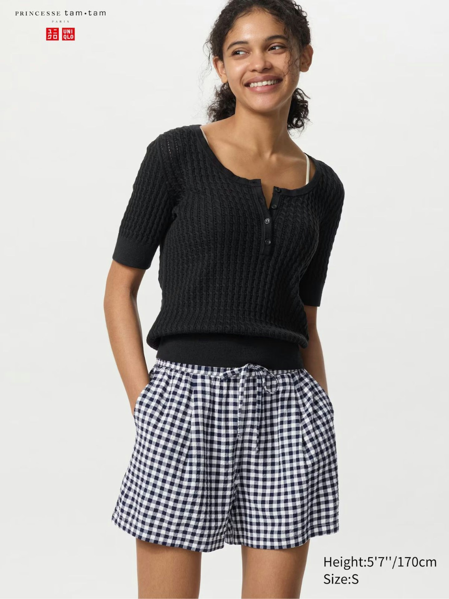 Seersucker Easy Shorts (Gingham)
