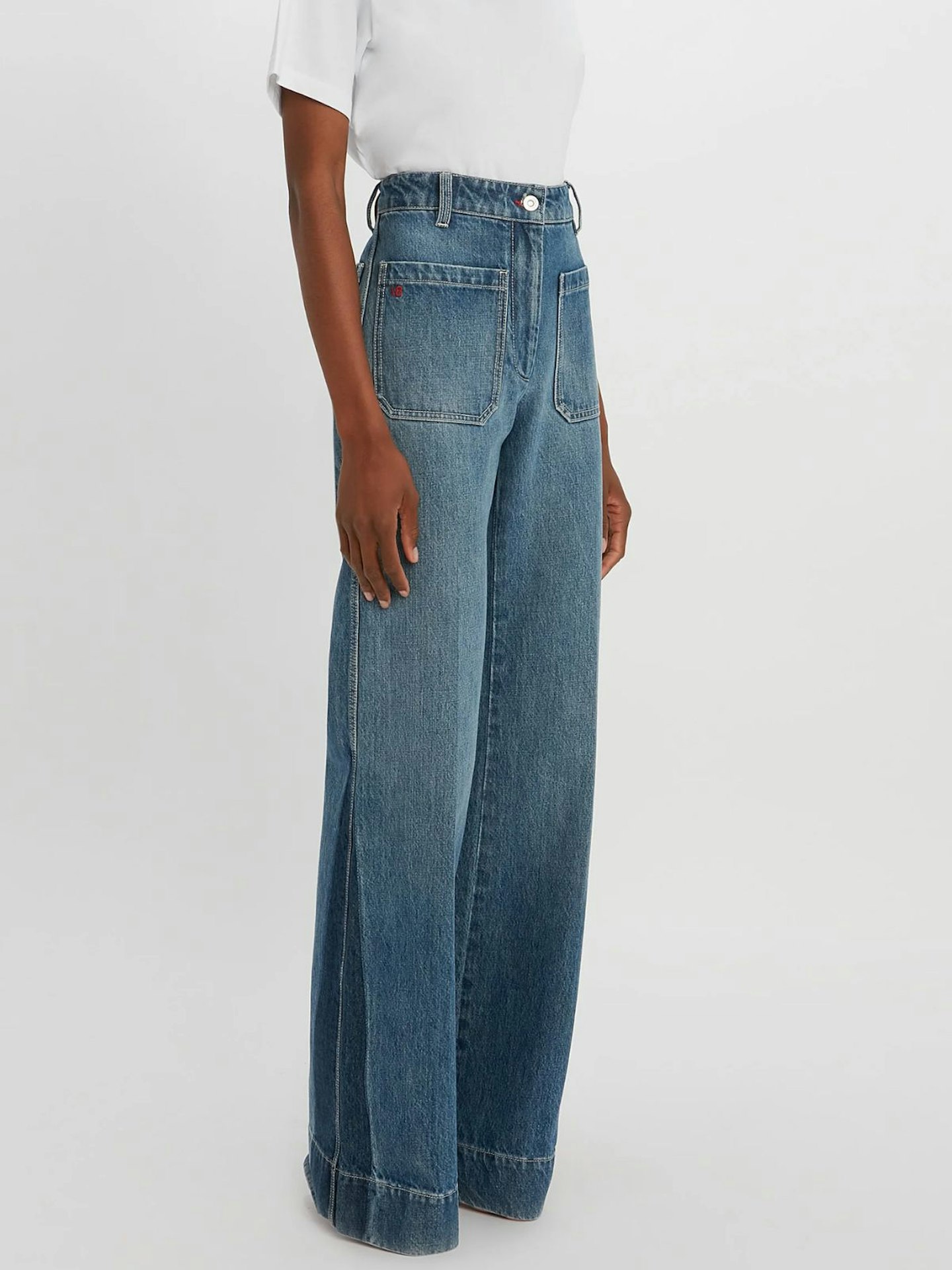 Victoria Beckham Alina High Waisted Jean